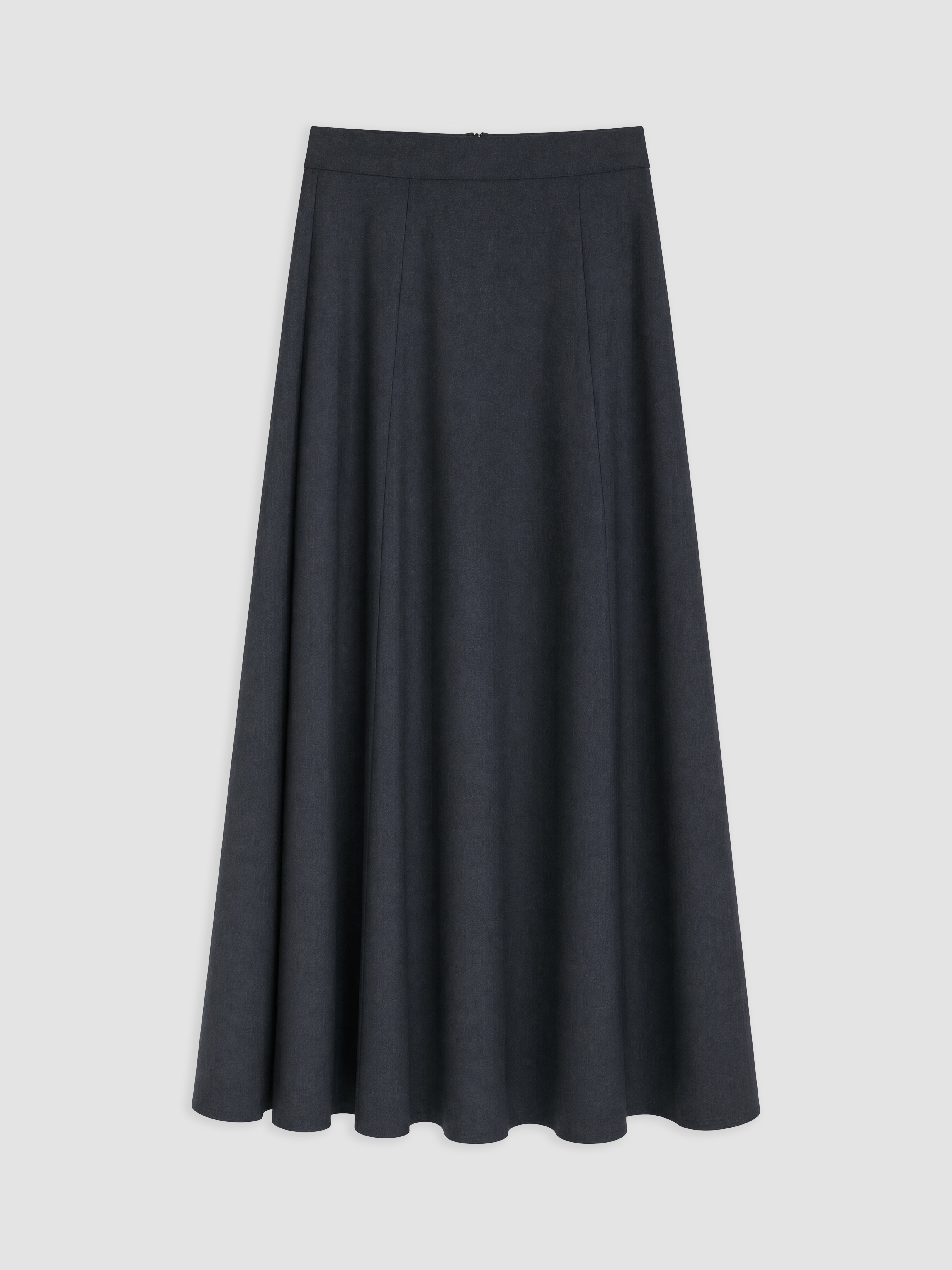 LCW Modest Beli Fermuarlı Kloş Etek görsel 6