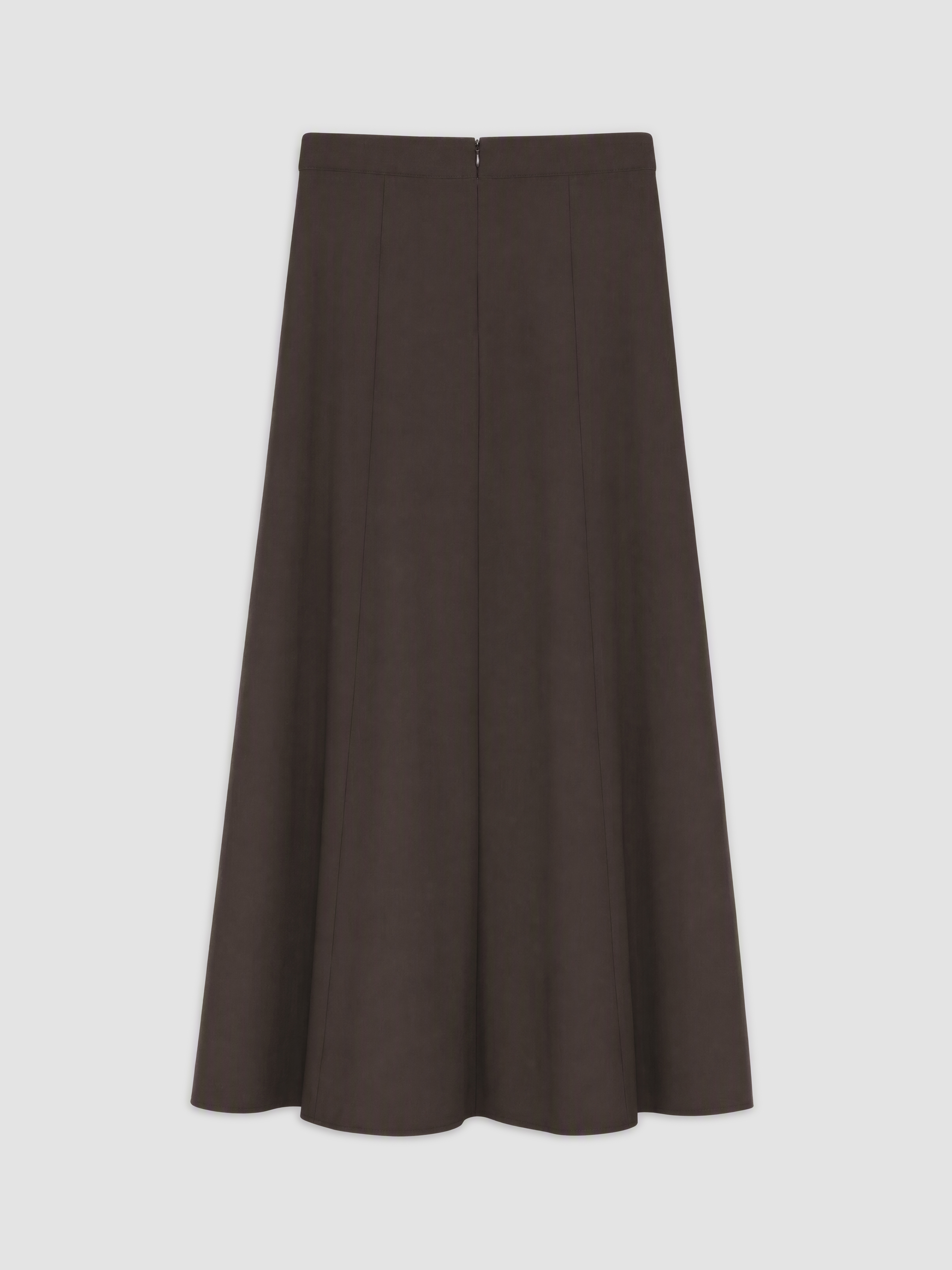 LCW Modest Beli Fermuarlı Kloş Etek görsel 6
