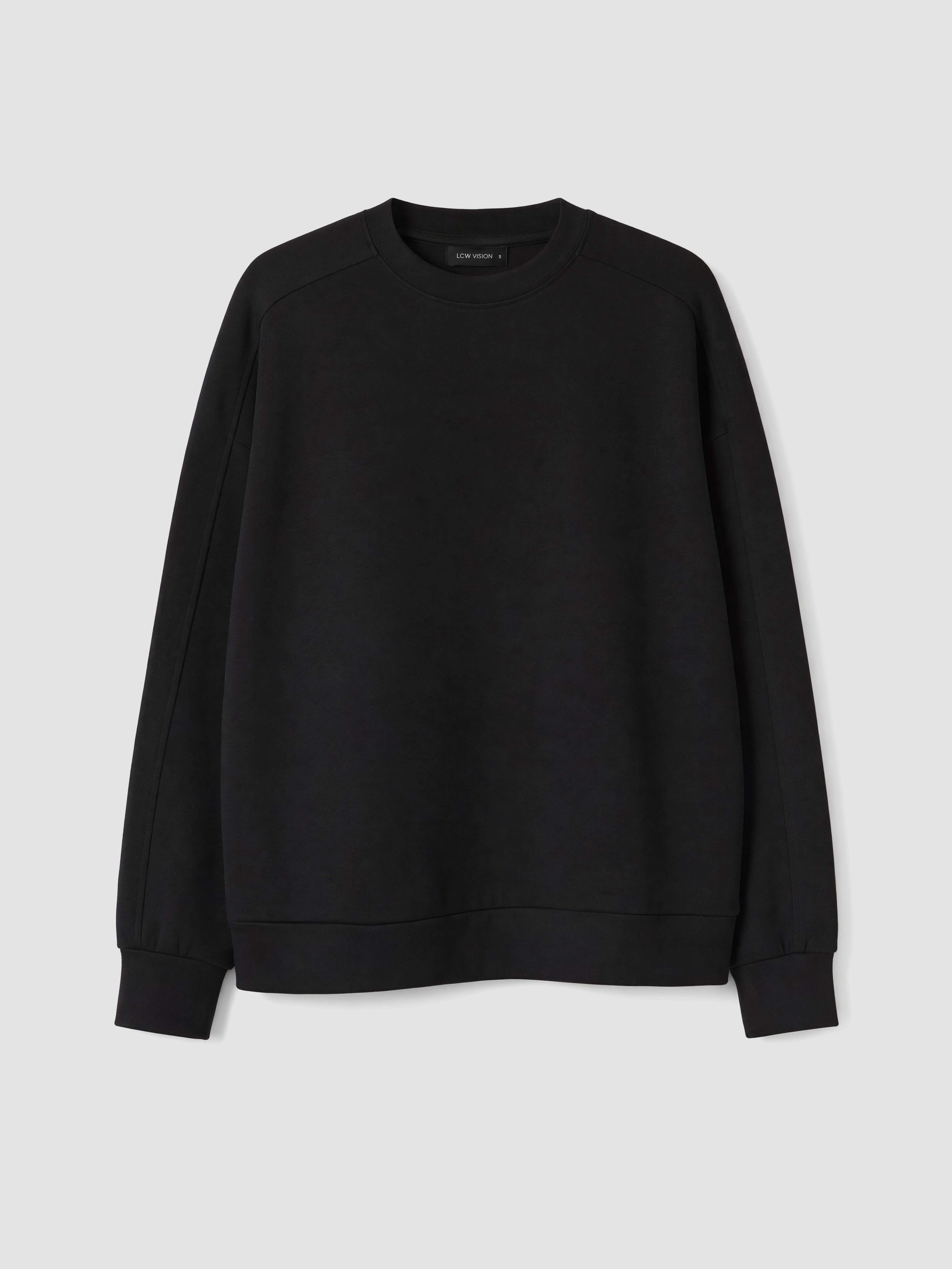 LCW Vision Soft Touch Oversize Kadın Sweatshirt görsel 5