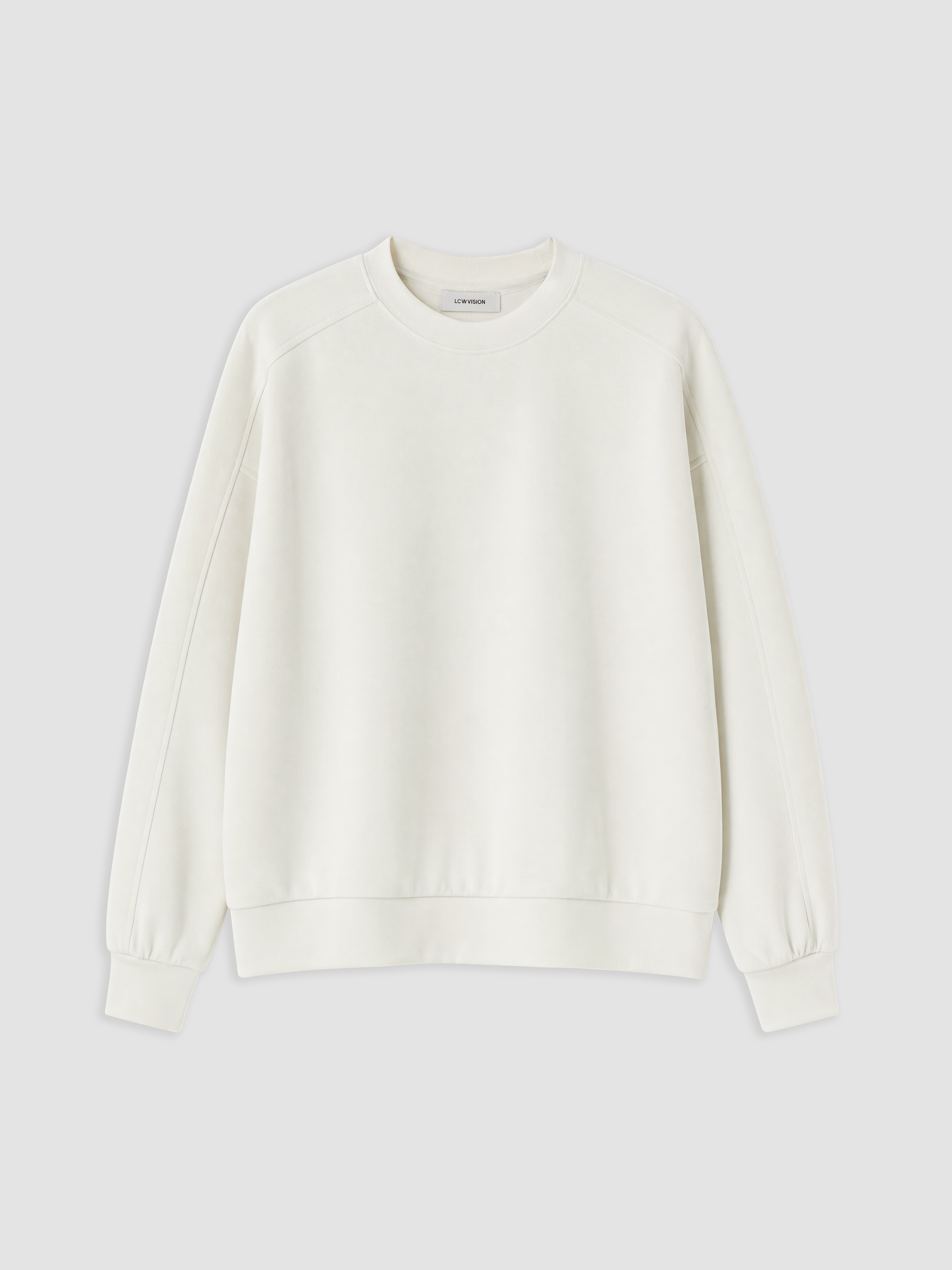 LCW Vision Soft Touch Oversize Kadın Sweatshirt görsel 5