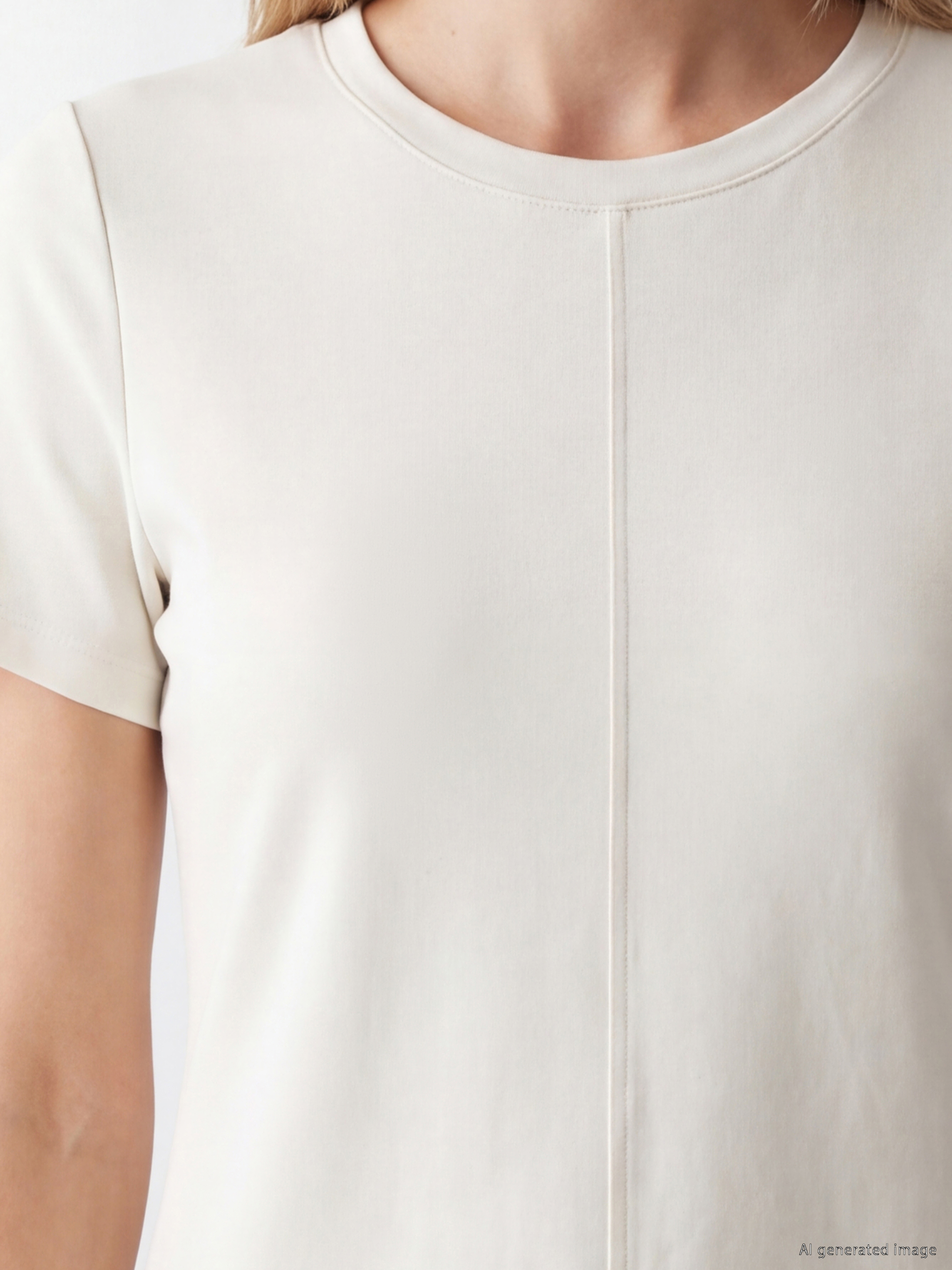 LCW Vision Soft Touch Peplum Bluz görsel 3
