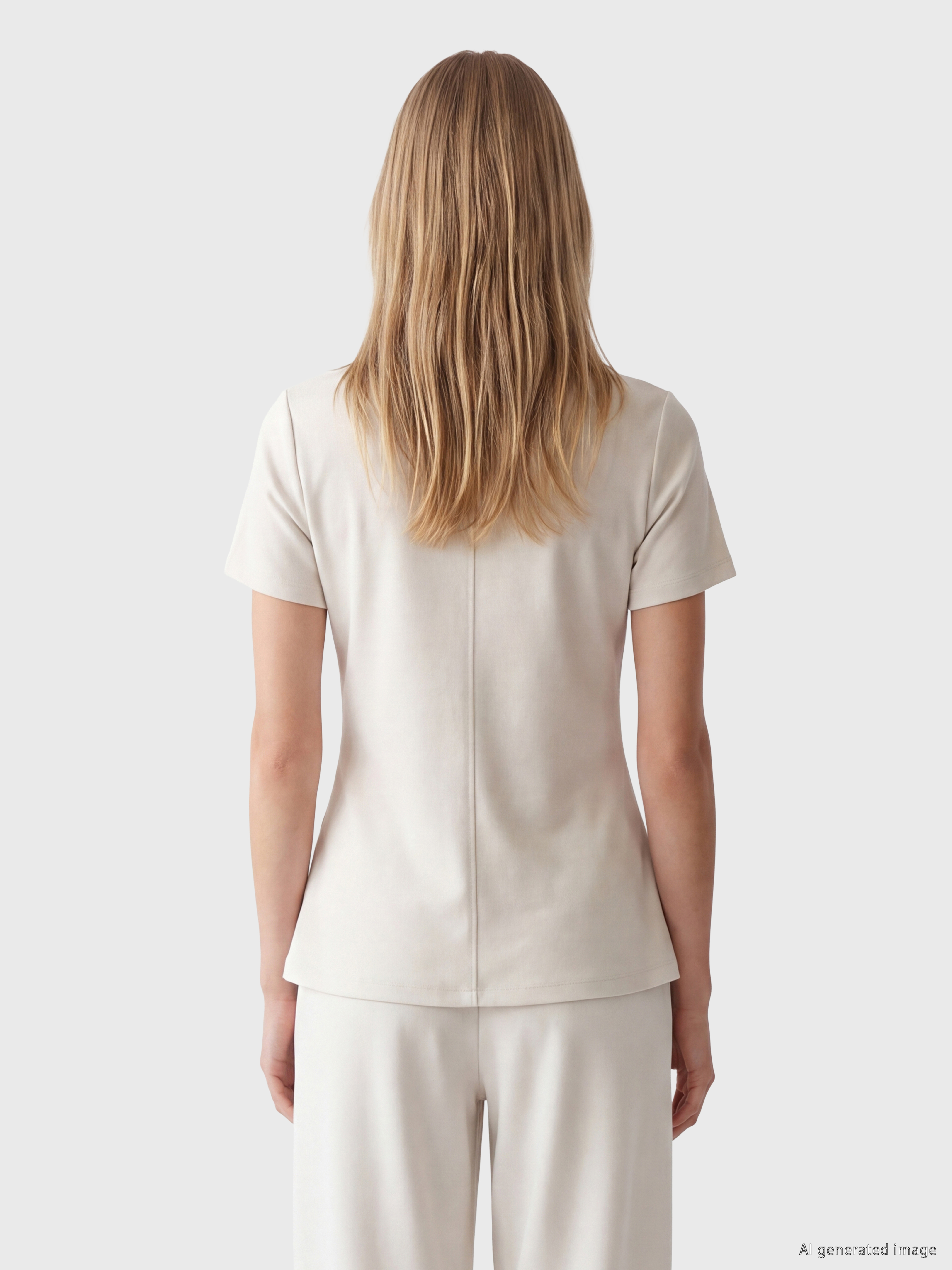 LCW Vision Soft Touch Peplum Bluz görsel 4