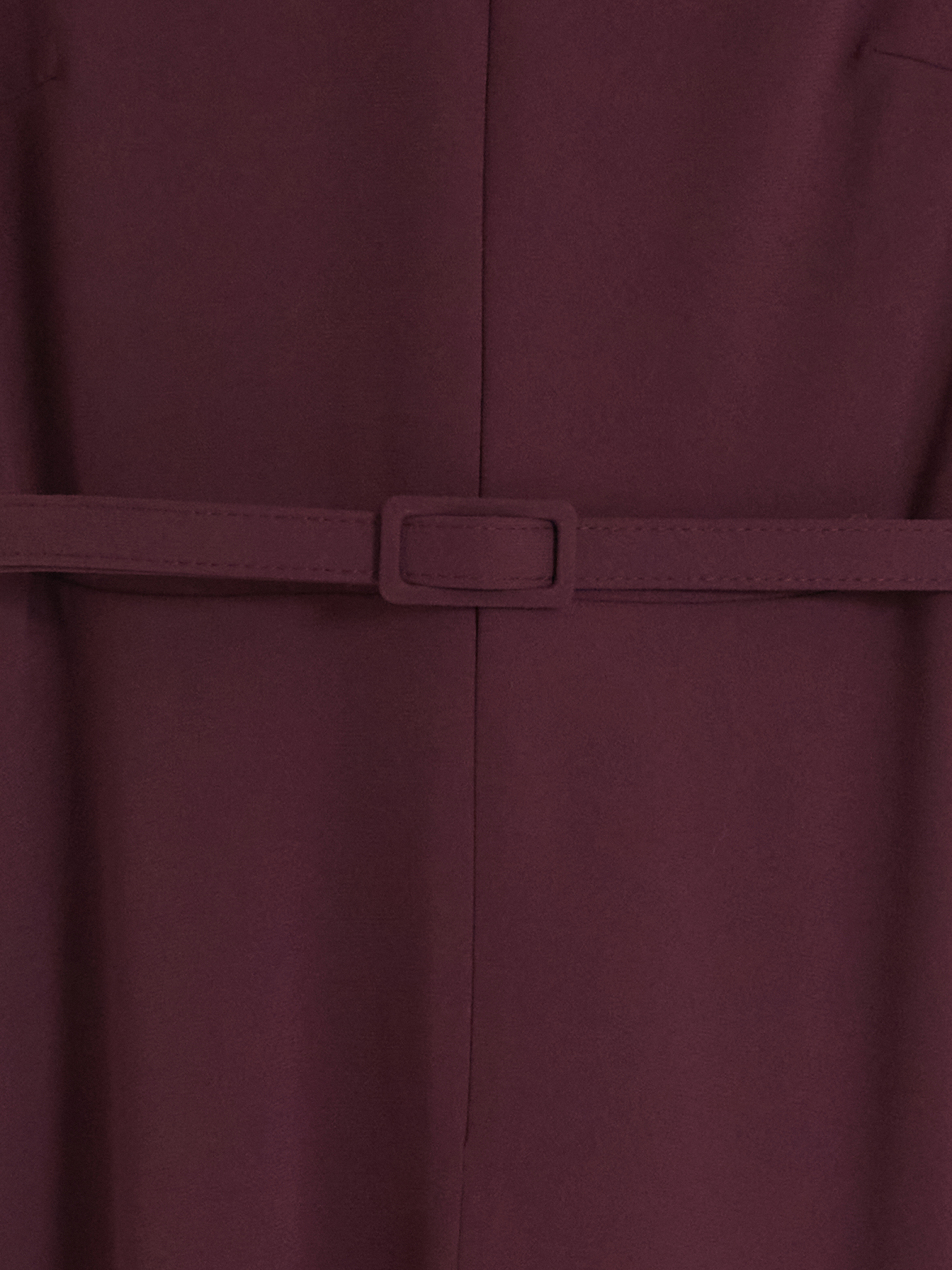 LCW Comfort Kemerli A Kesim Krep Gömlek Elbise görsel 5