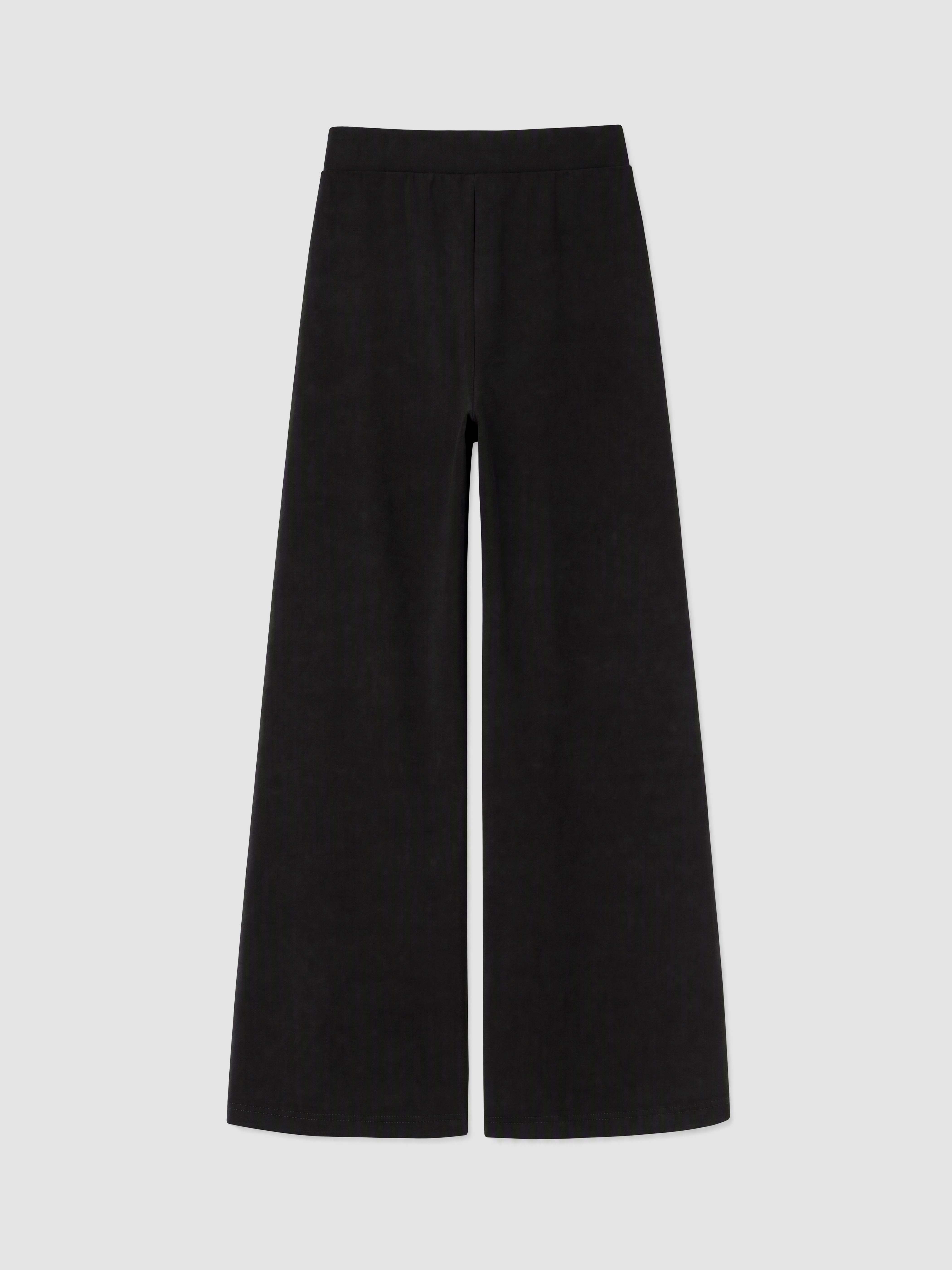LCW Comfort Yüksek Bel Geniş Paça Krep Kadın Pantolon görsel 7