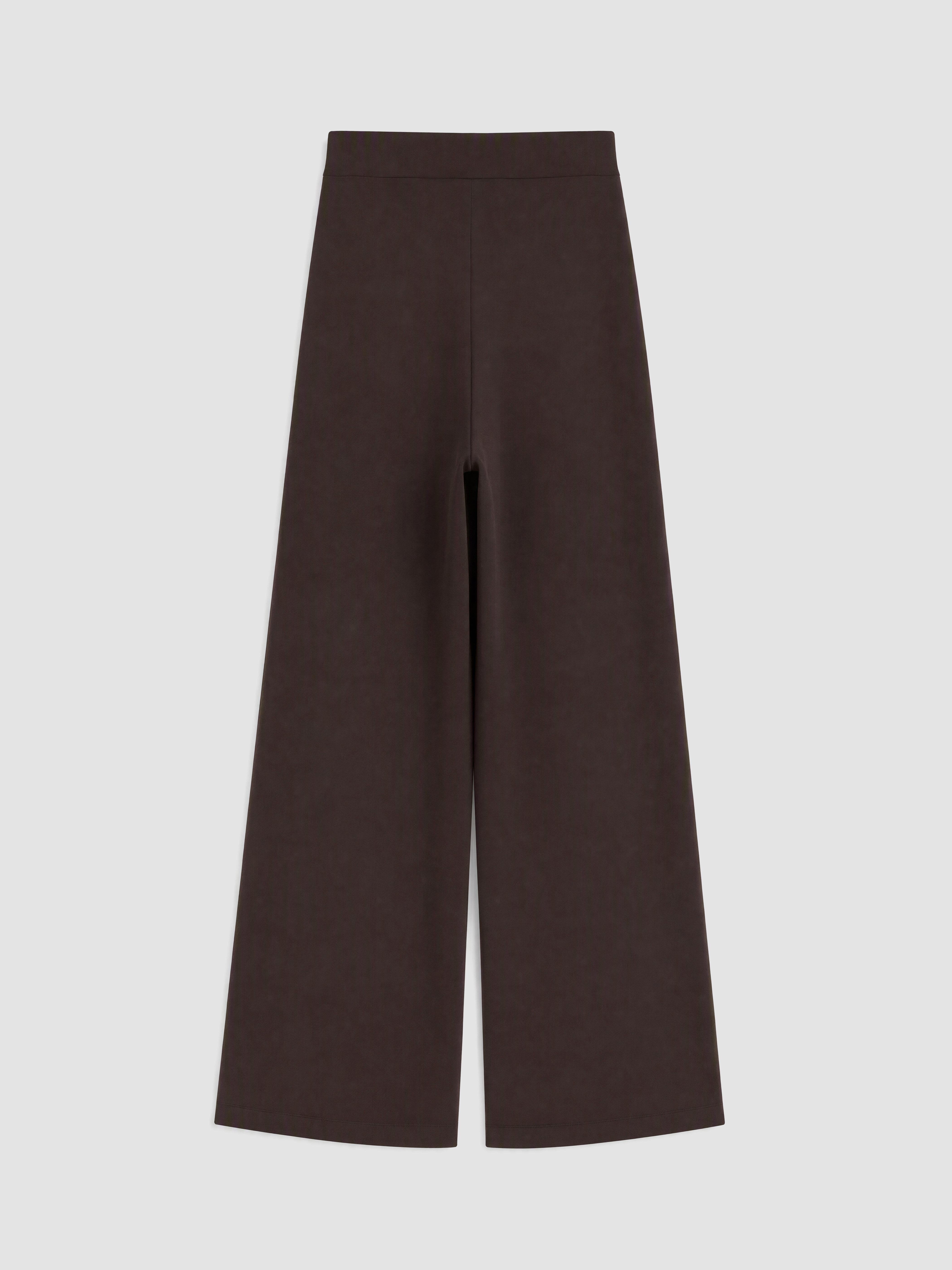 LCW Comfort Yüksek Bel Geniş Paça Krep Kadın Pantolon görsel 7