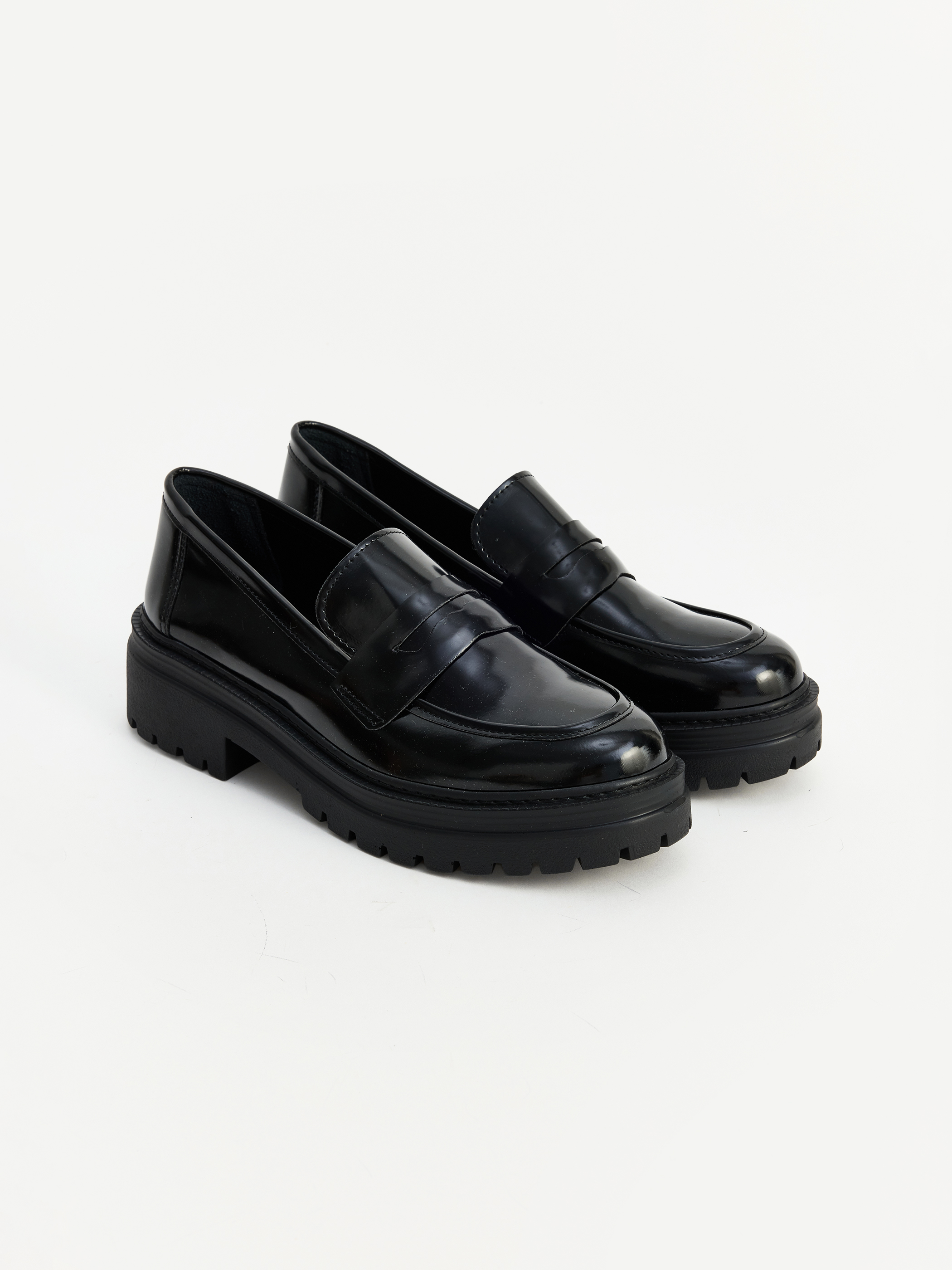 SOUTHBLUE Deri Görünümlü Kadın Loafer görsel 2