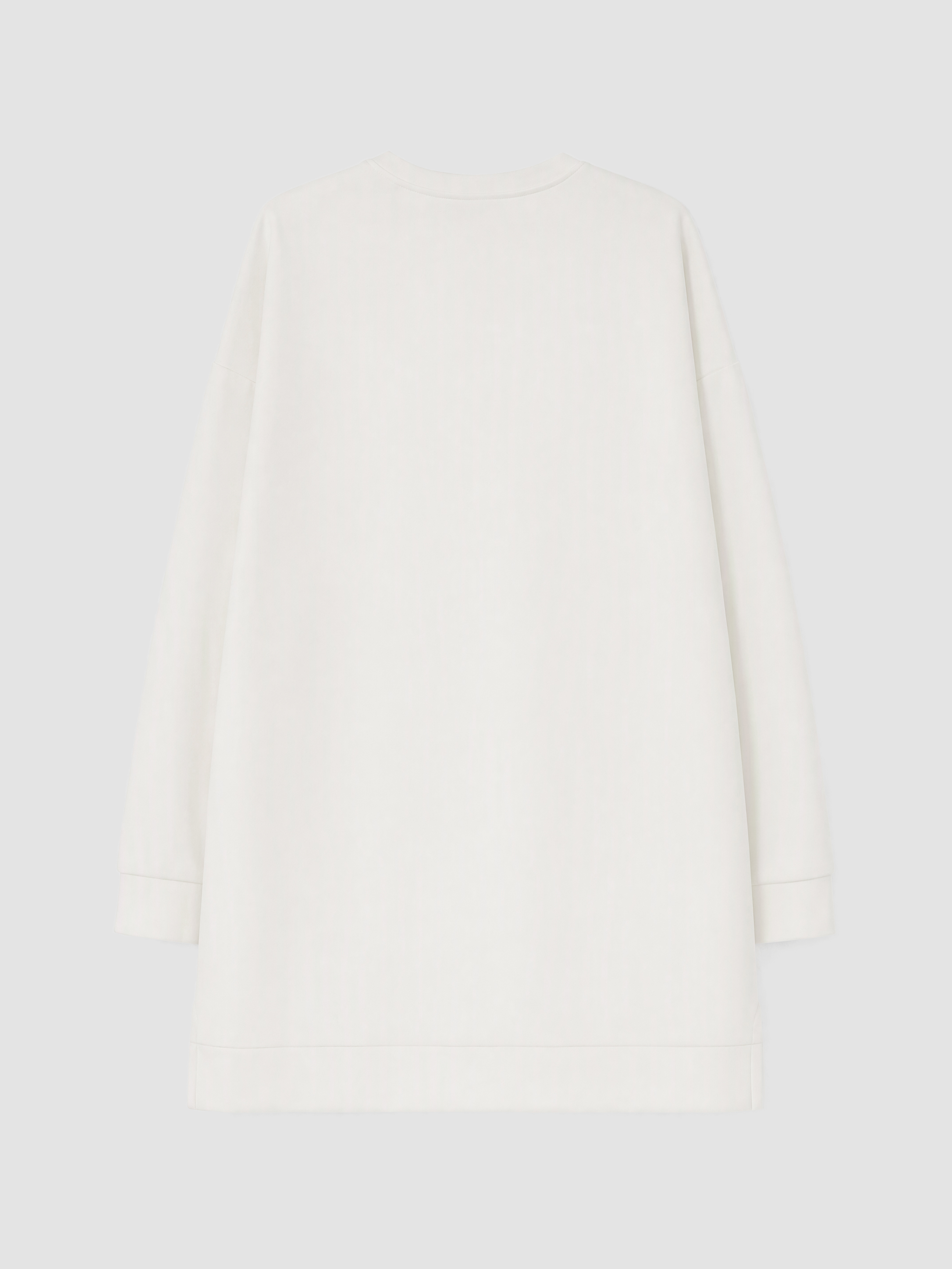 LCW Modest Taşlı Soft Touch Kadın Sweatshirt Tunik görsel 7