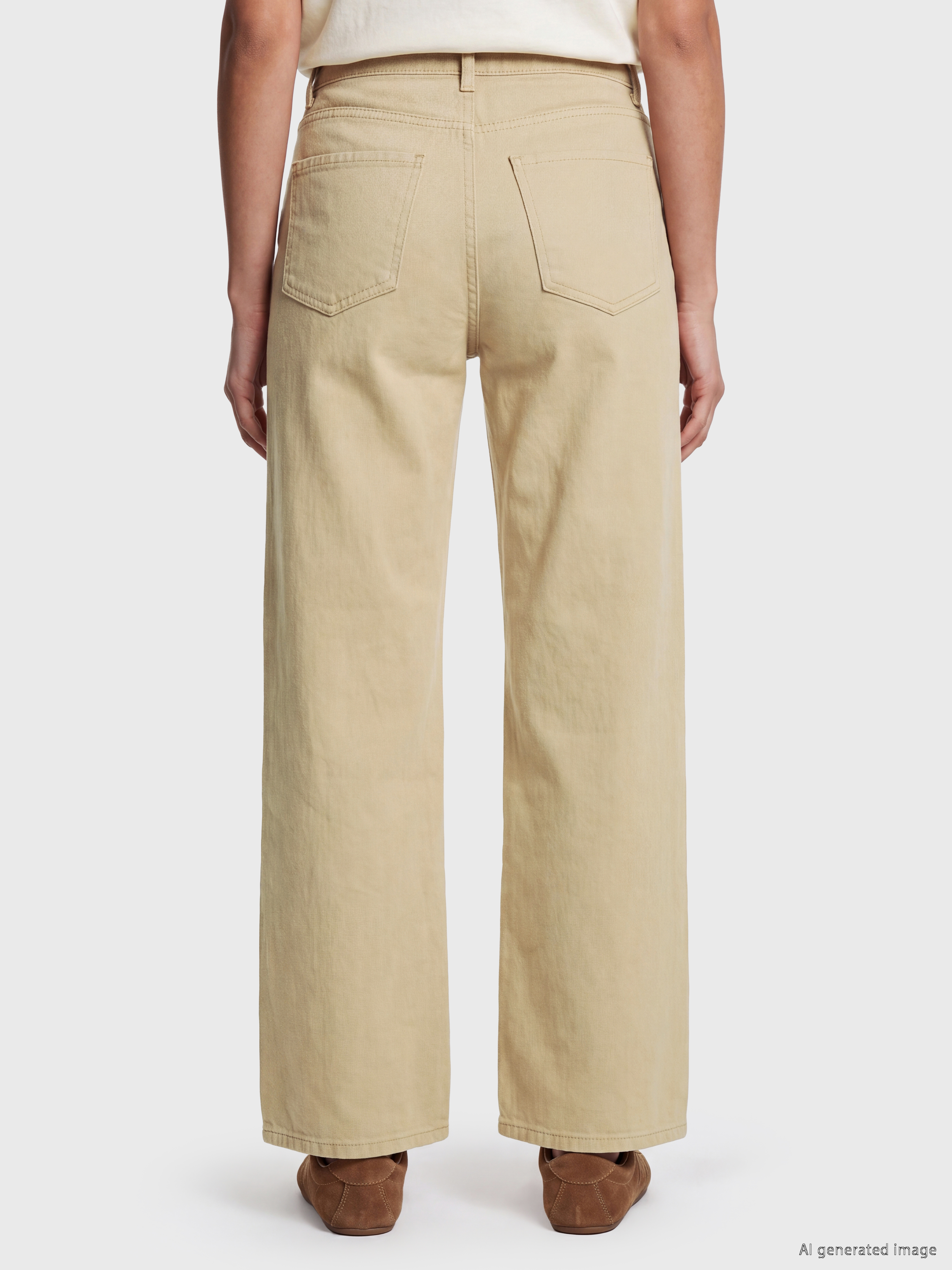 LCW Jeans Wideleg Kadın Jean Pantolon görsel 4