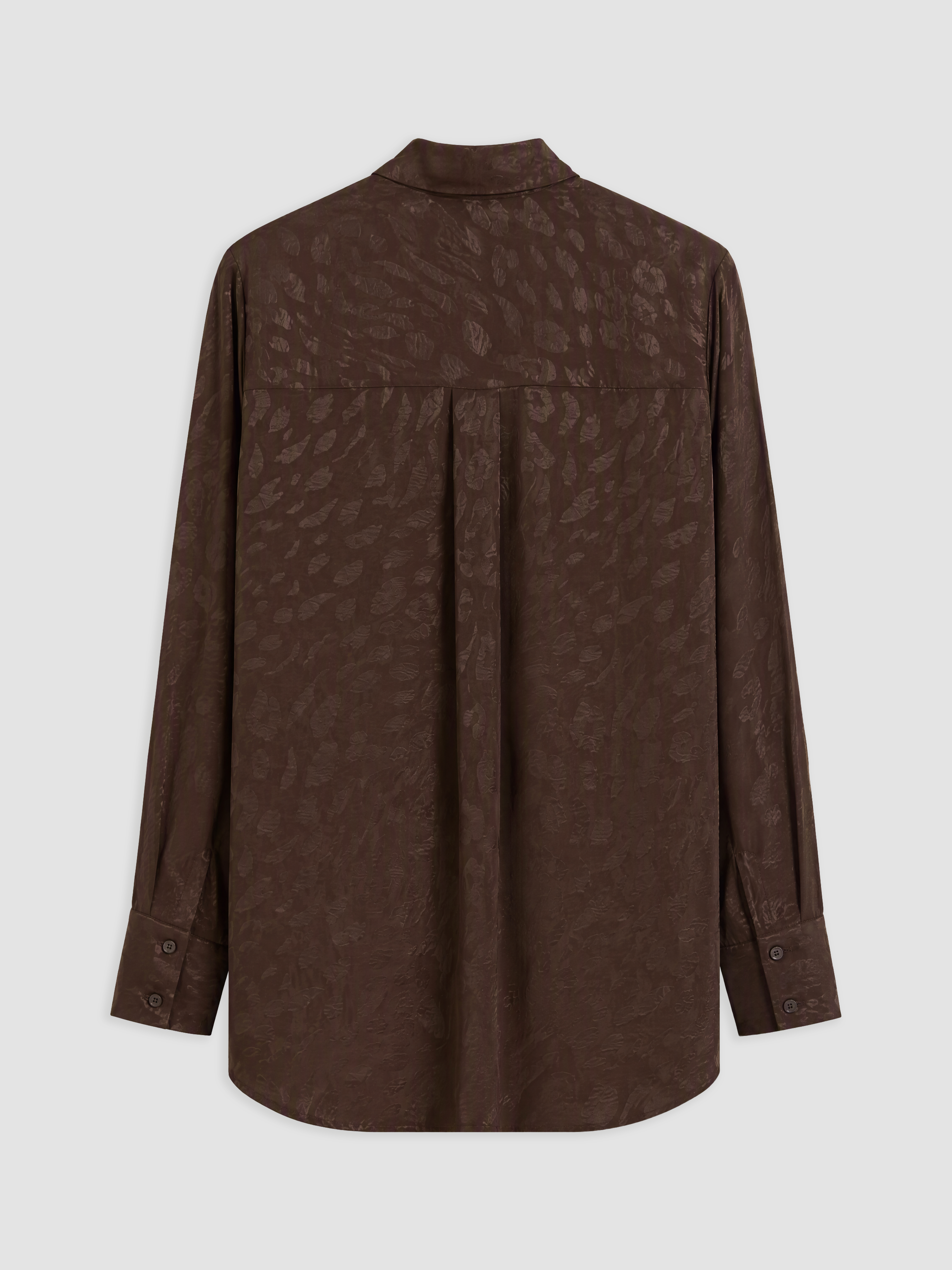 LCW Modest Desenli Saten Kadın Gömlek Tunik görsel 7