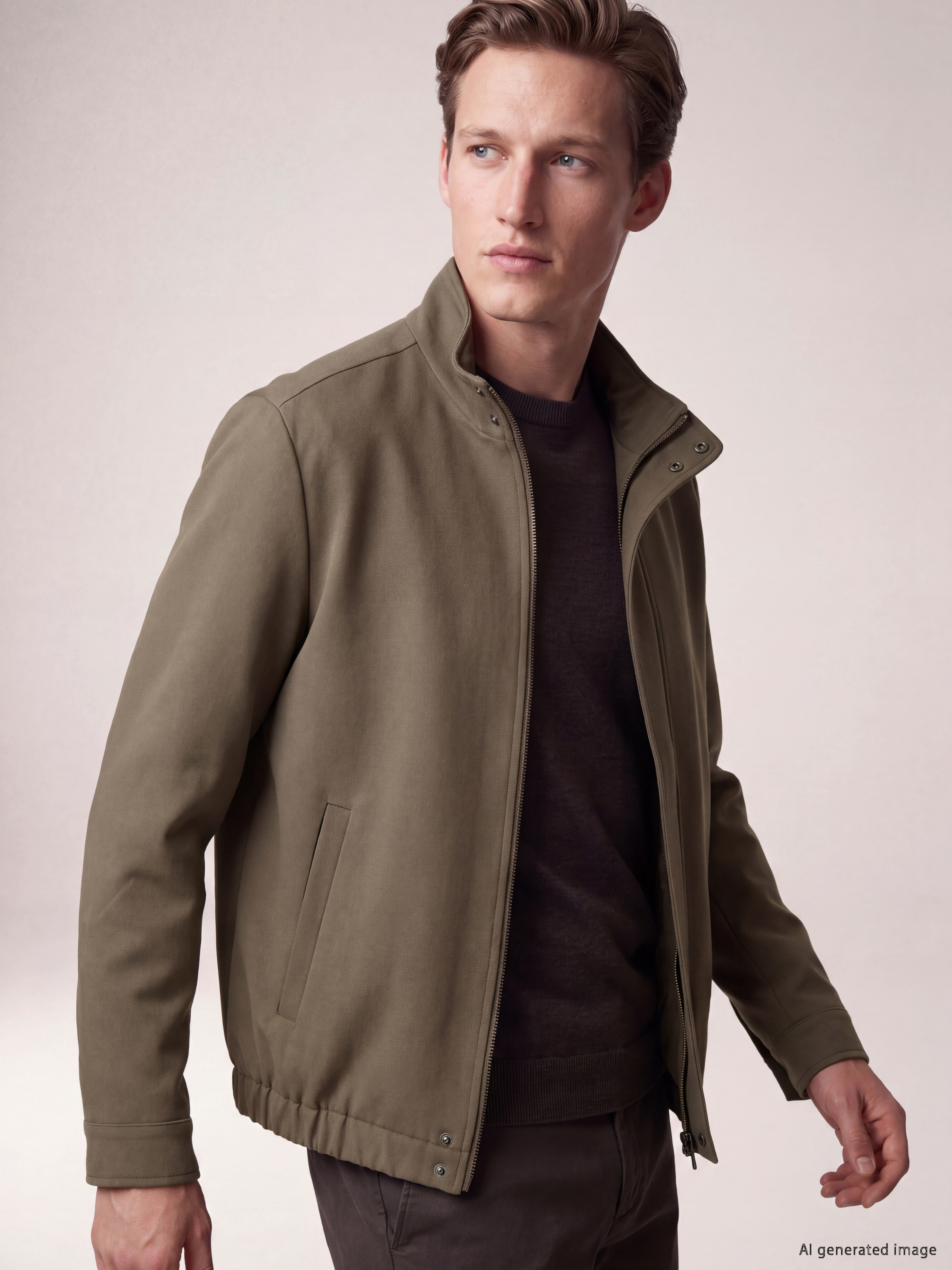 SOUTHBLUE Regular Fit Dik Yaka Erkek Bomber Ceket