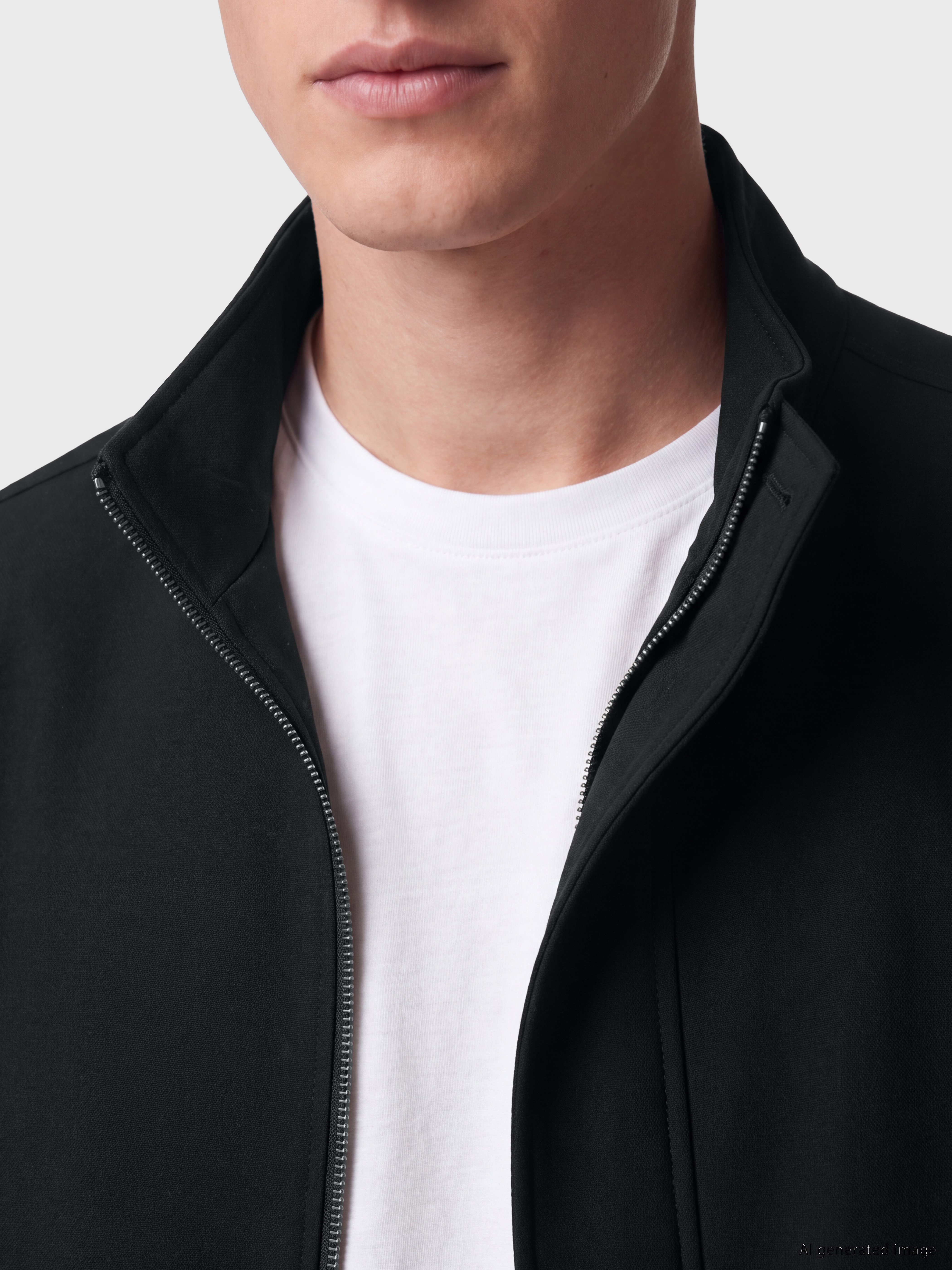 SOUTHBLUE Regular Fit Dik Yaka Erkek Bomber Ceket görsel 3