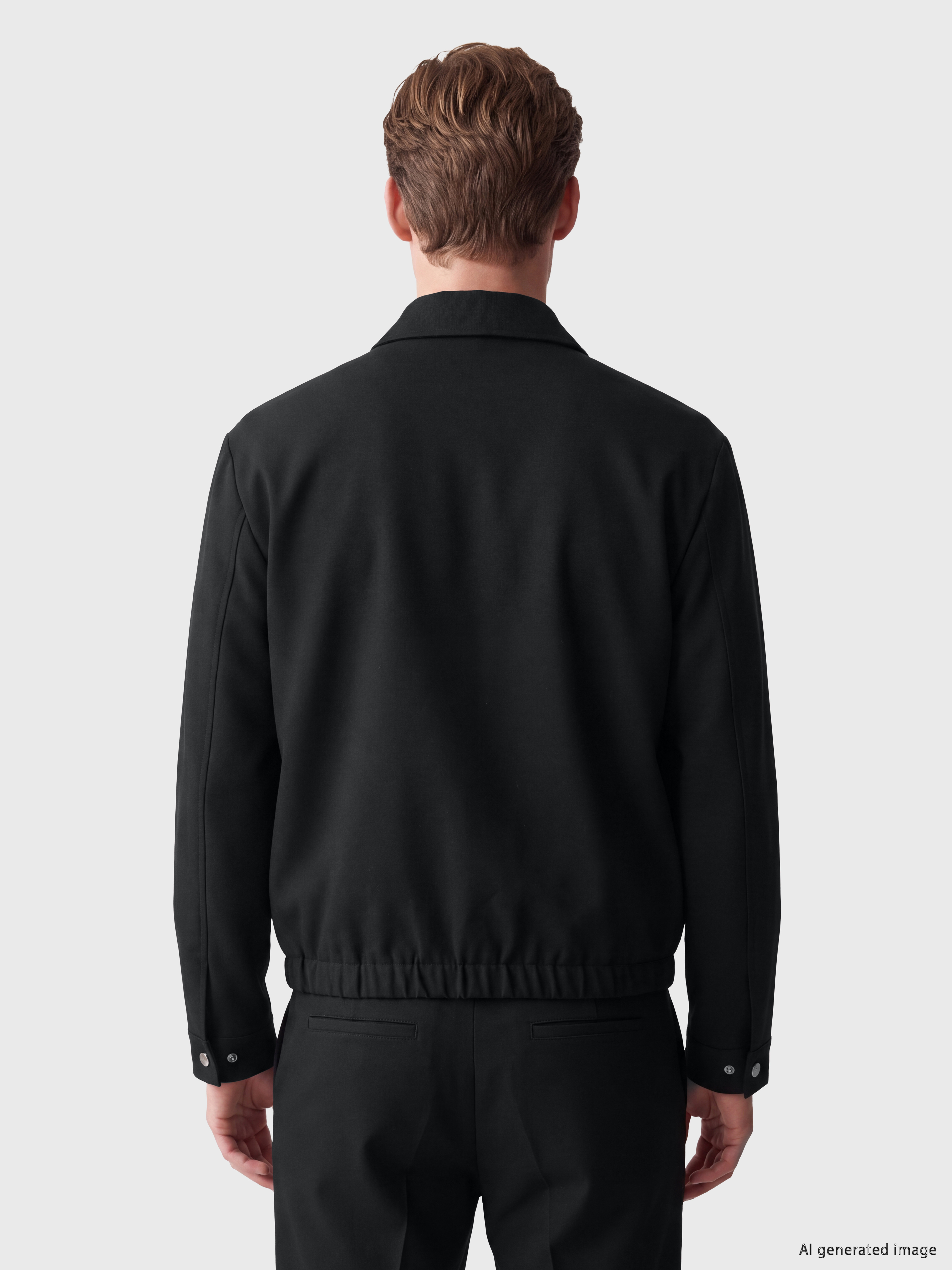 SOUTHBLUE Regular Fit Dik Yaka Erkek Bomber Ceket görsel 4