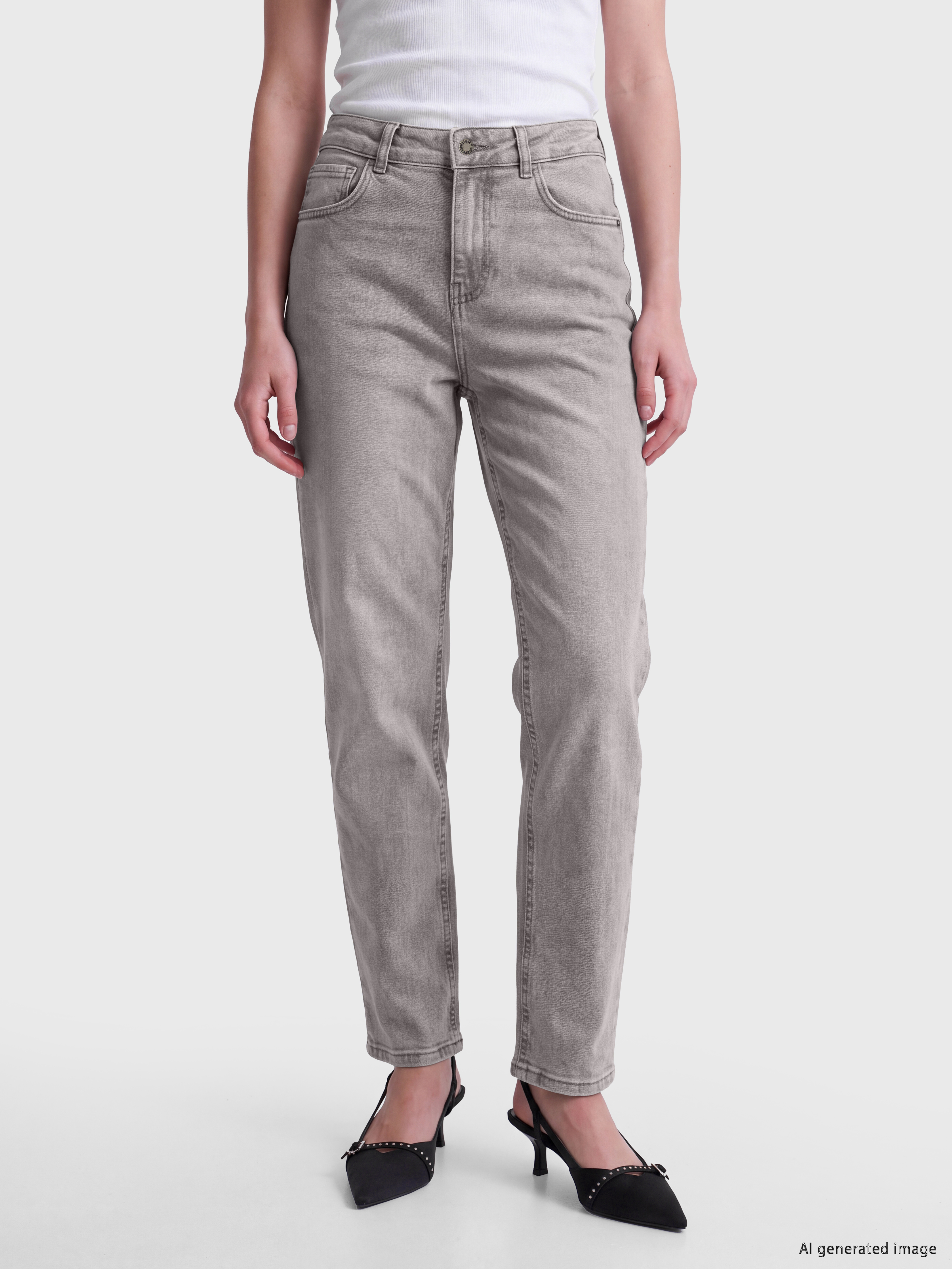 LCW Jeans Mom Fit Kadın Jean Pantolon görsel 2