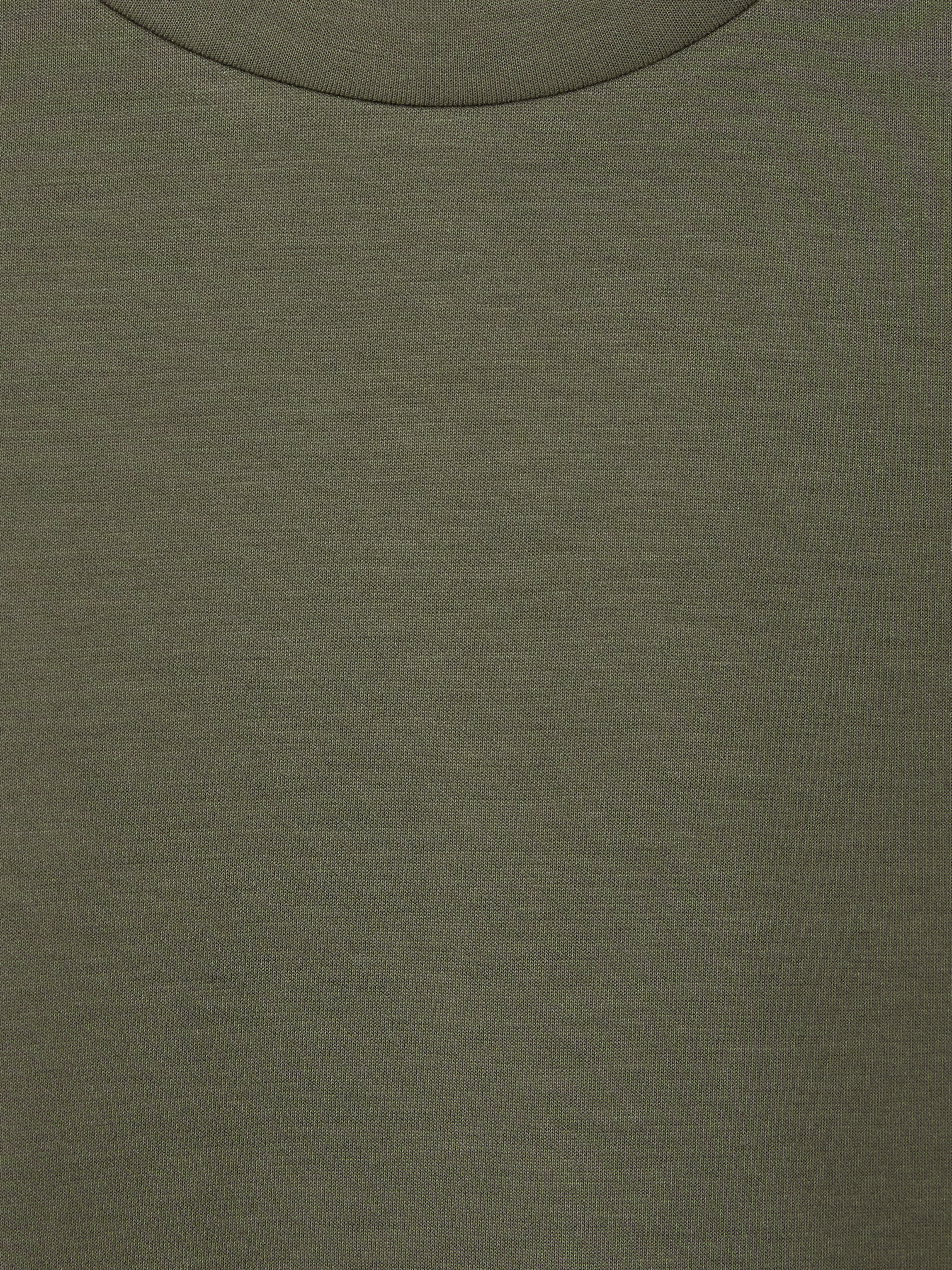 LCW Modest Soft Touch Çizgili Kadın Sweatshirt Tunik görsel 6