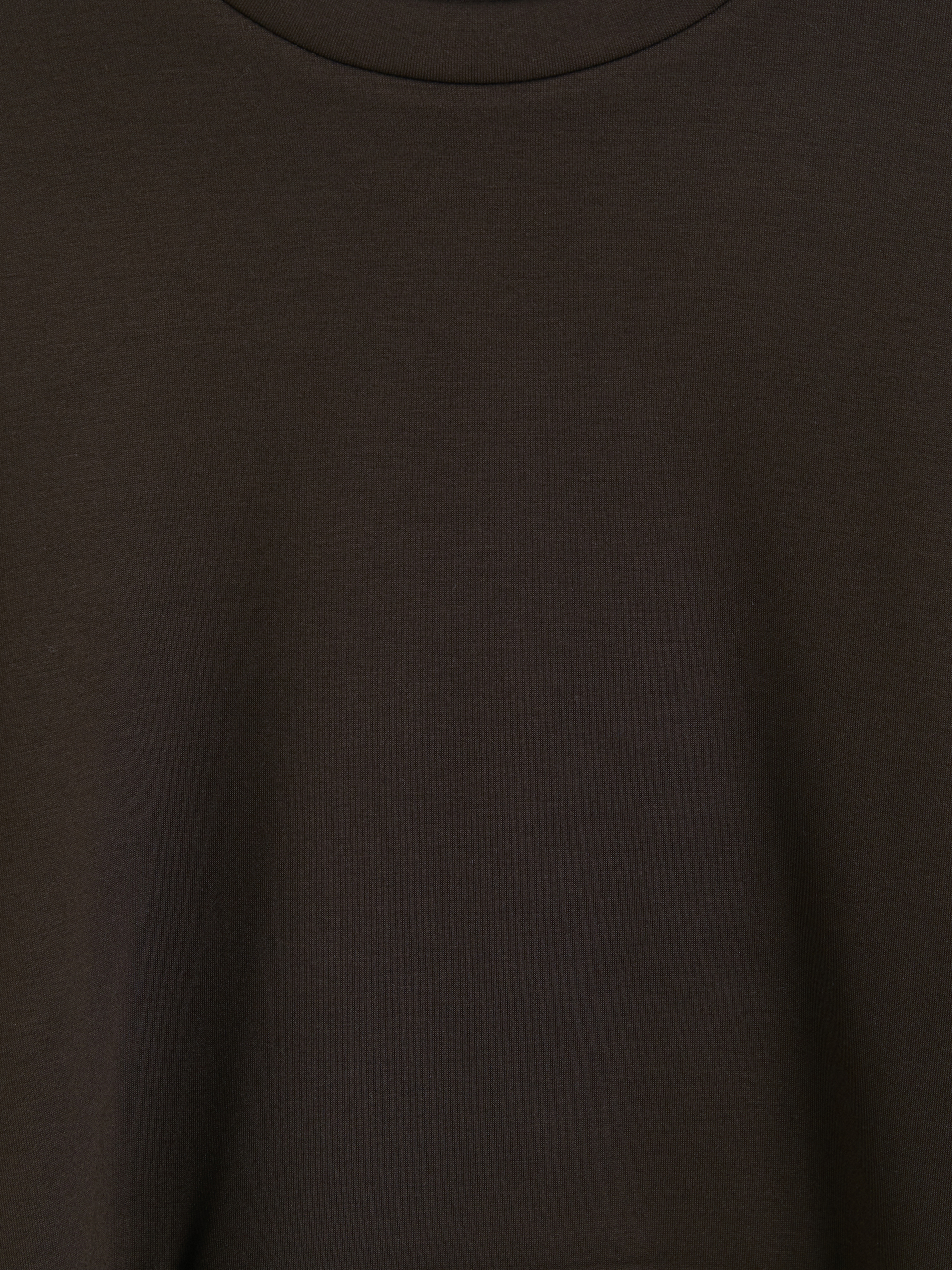 LCW Modest Soft Touch Çizgili Kadın Sweatshirt Tunik görsel 6