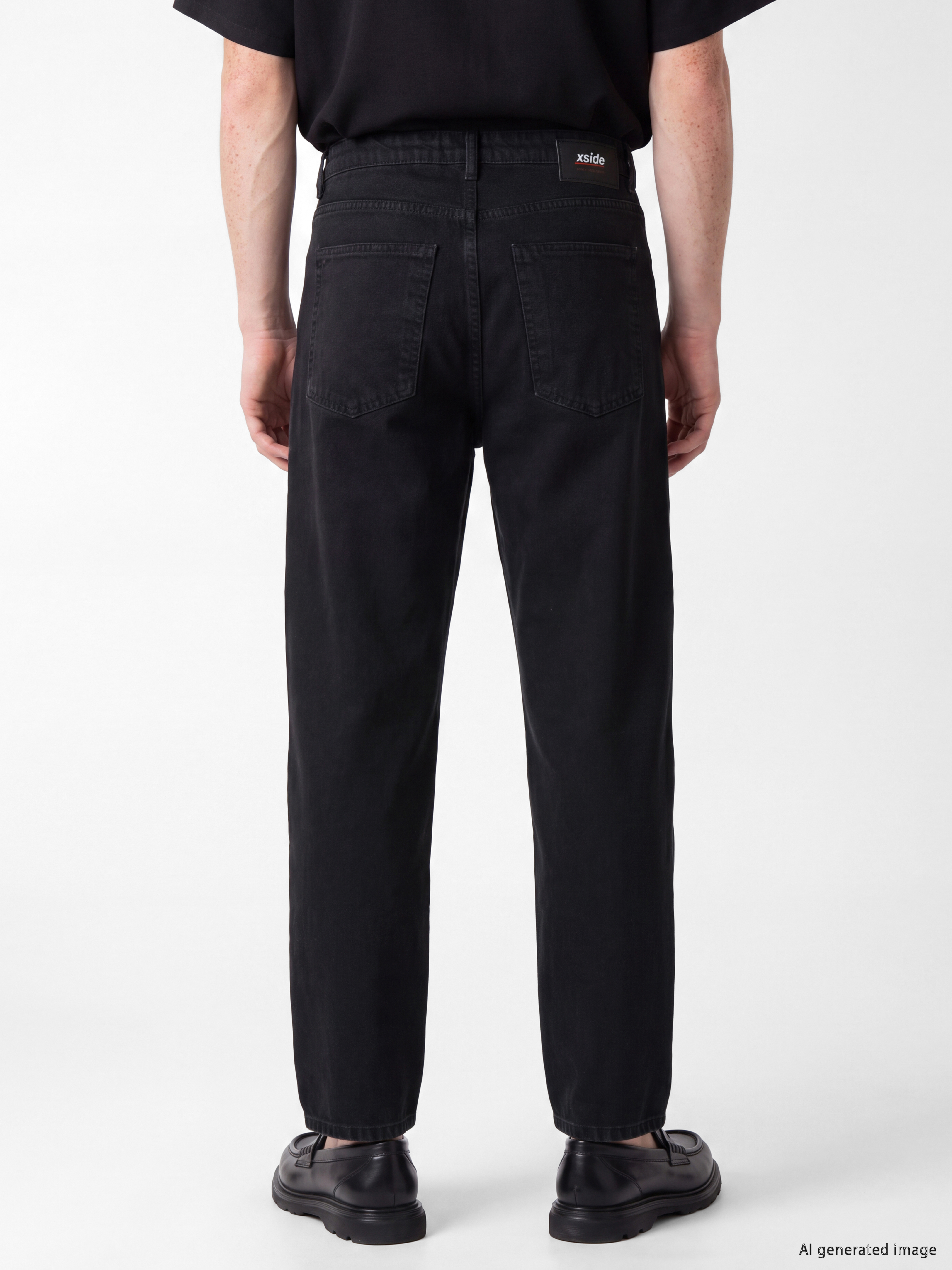 XSIDE Süper Baggy Fit Erkek Jean Pantolon görsel 4