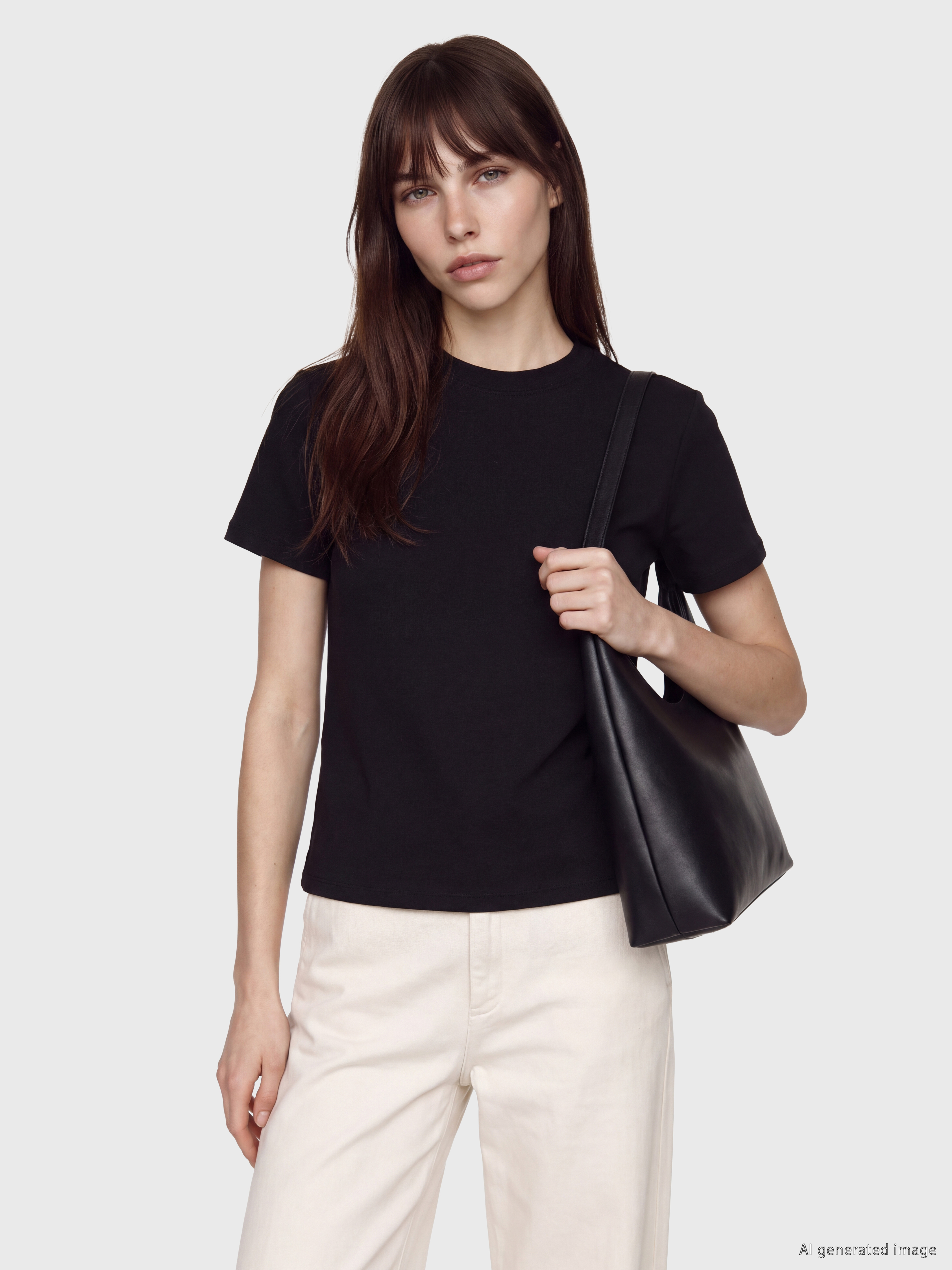 LCW Vision Soft Touch Kadın Tişört