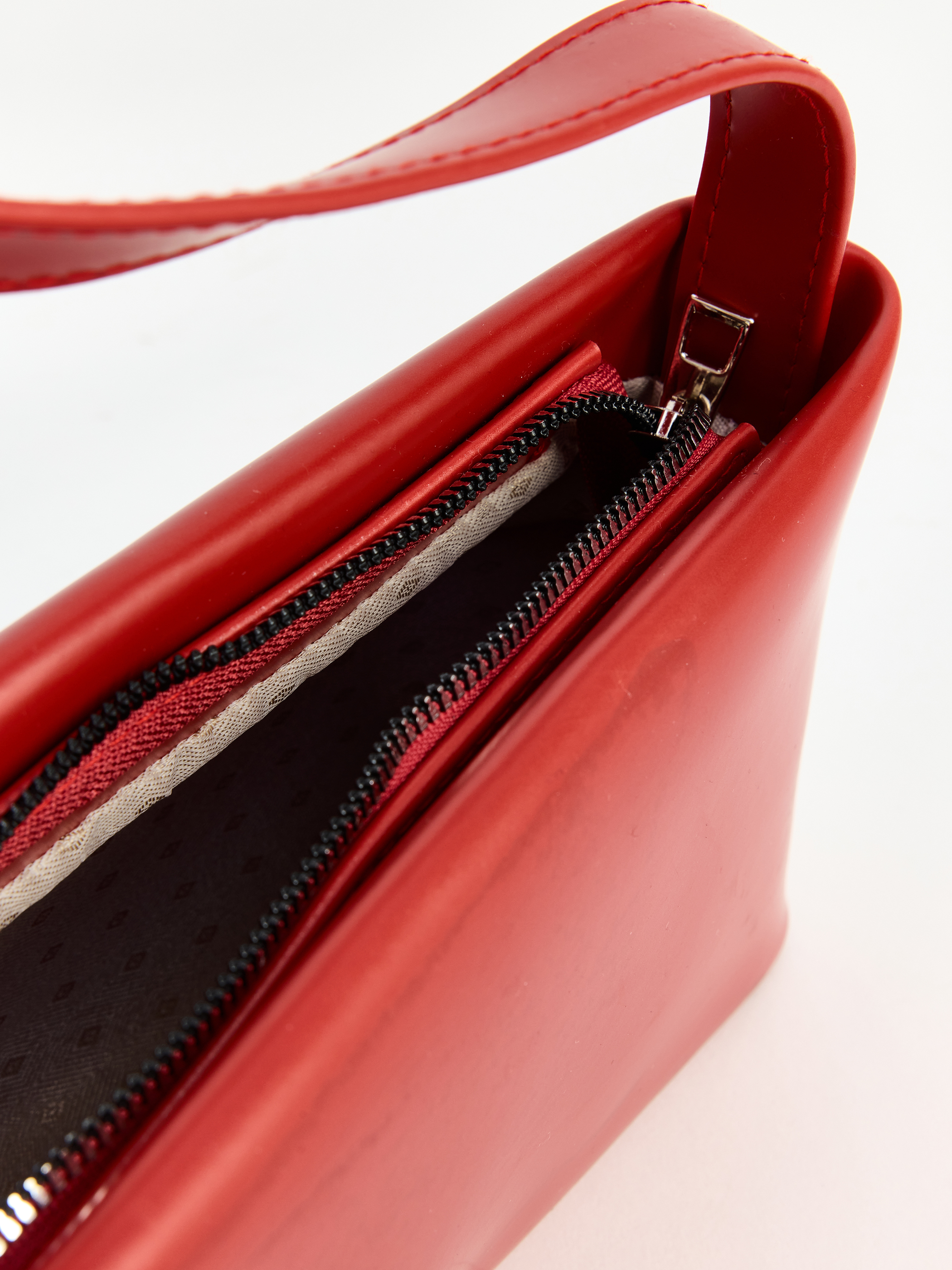 LCW ACCESSORIES Deri Görünümlü Fularlı Kadın Kol Çantası görsel 5