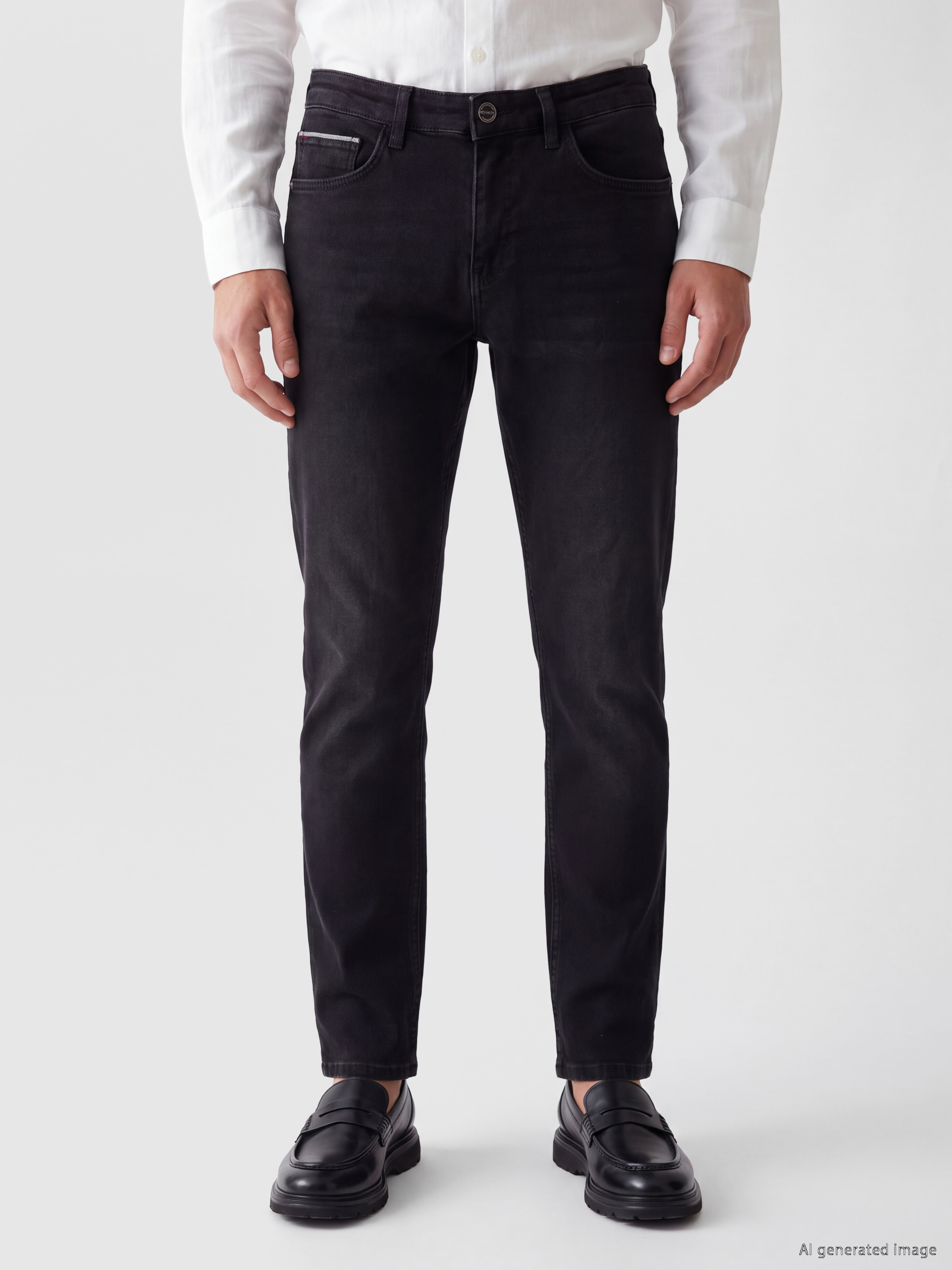 LCW Jeans 750 Slim Fit Erkek Jean Pantolon görsel 2