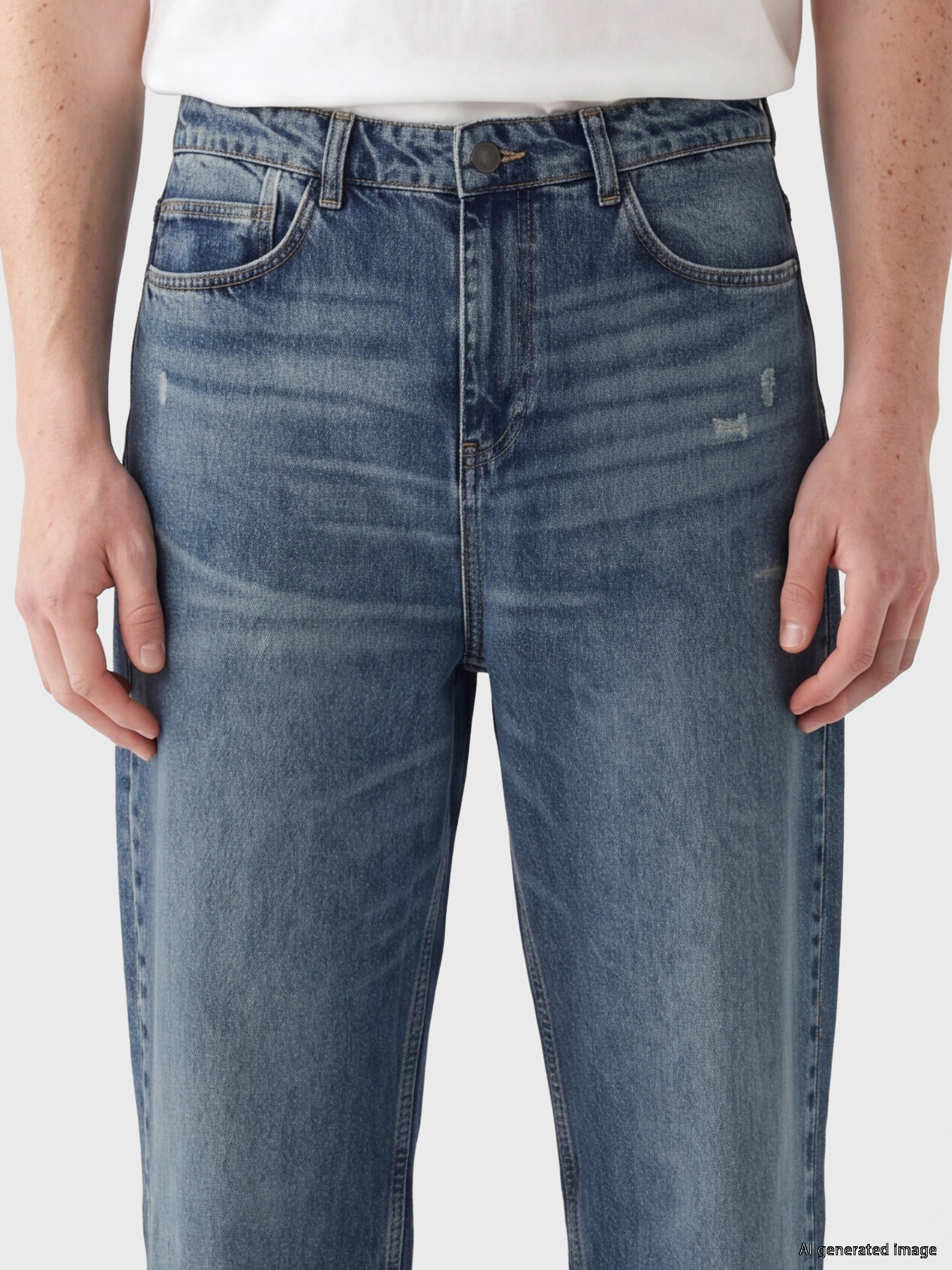 XSIDE 710 Loose Fit Erkek Jean Pantolon görsel 3