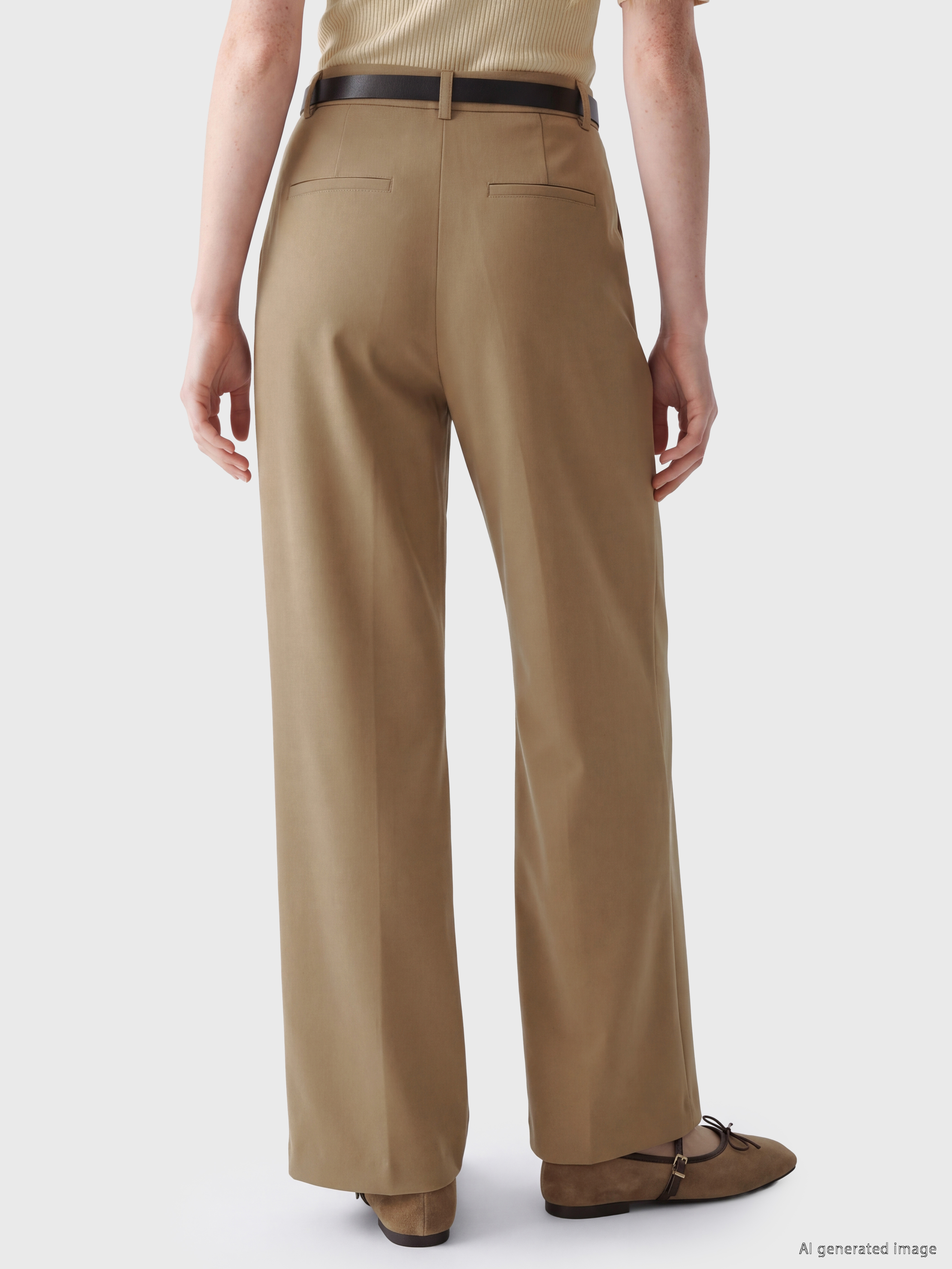 XSIDE Beli Kemerli Kadın Pantolon görsel 4