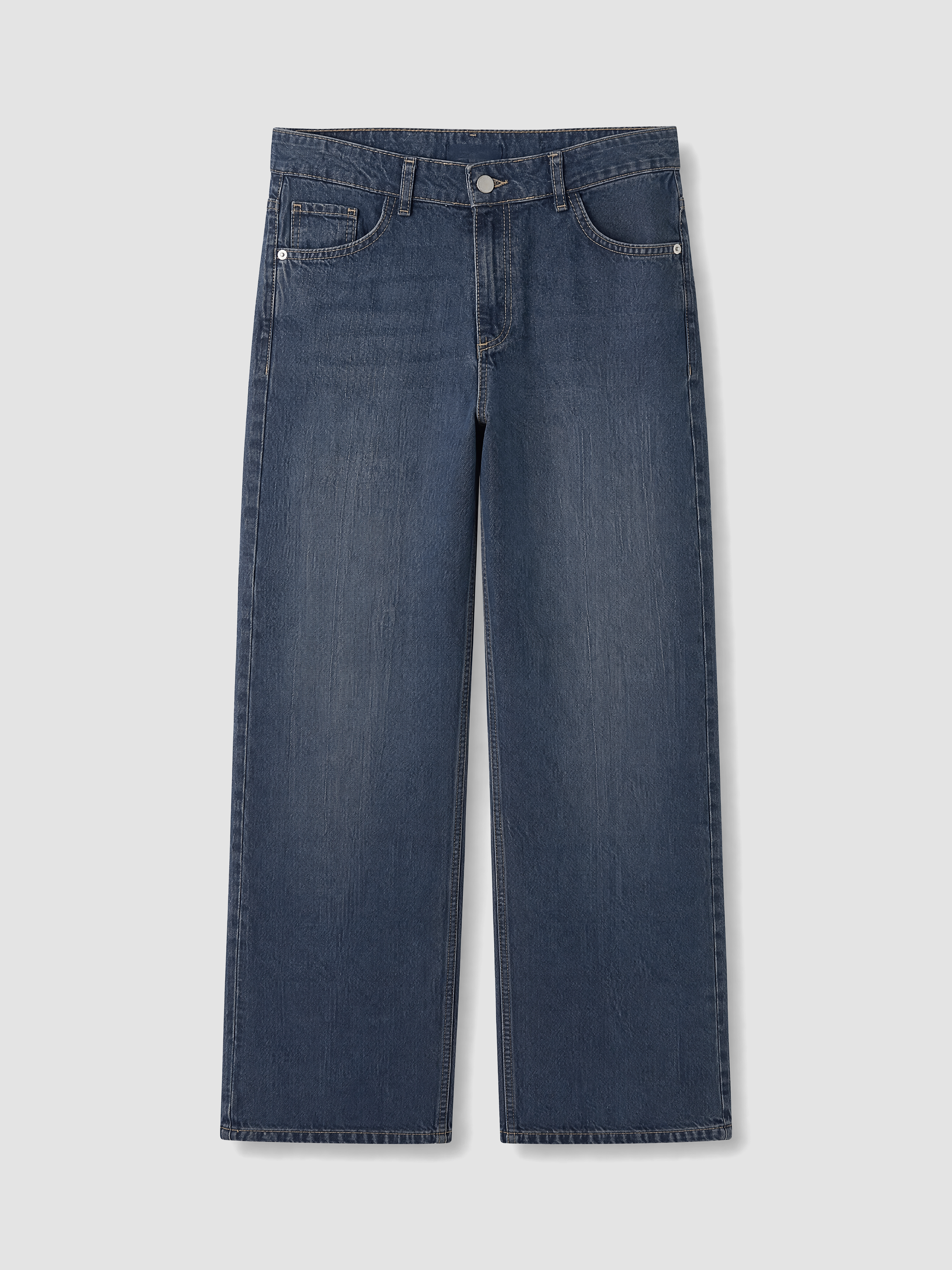 LCW Jeans Straight Fit Kadın Jean Pantolon görsel 5