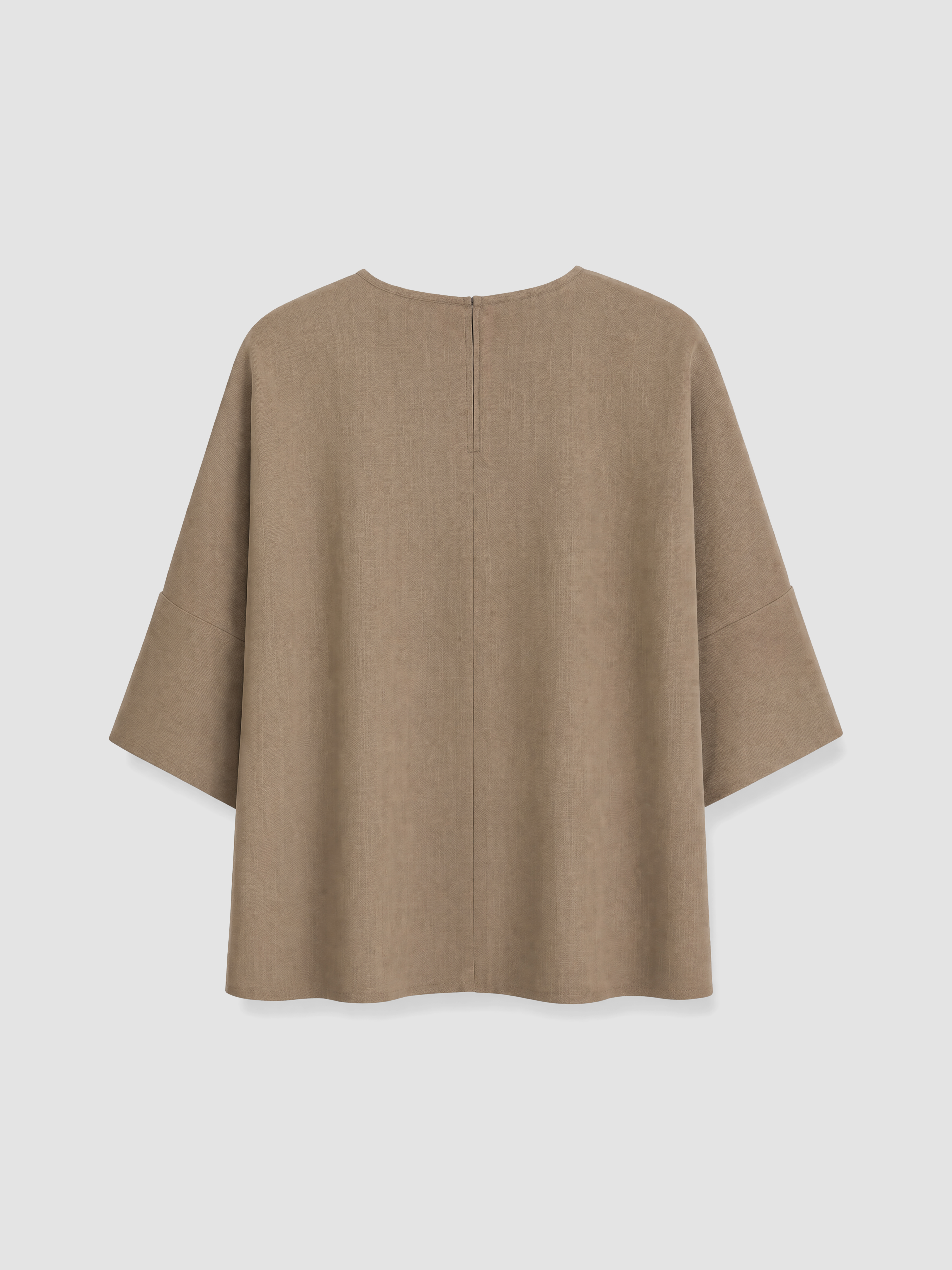 LCW Vision Bisiklet Yaka Oversize Bluz görsel 7