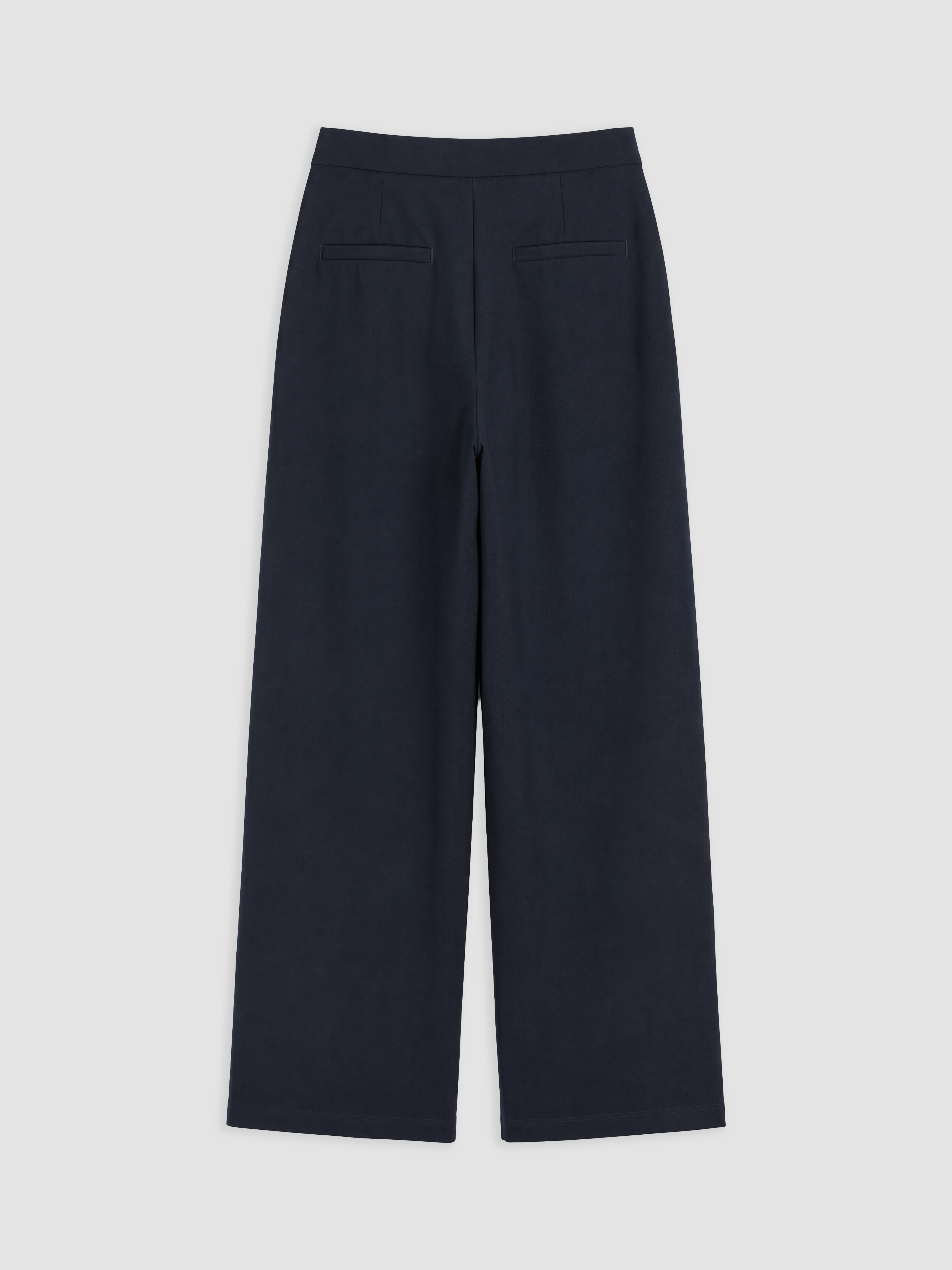 LCW Modest Loose Fit Kadın Pileli Kumaş Pantolon görsel 6