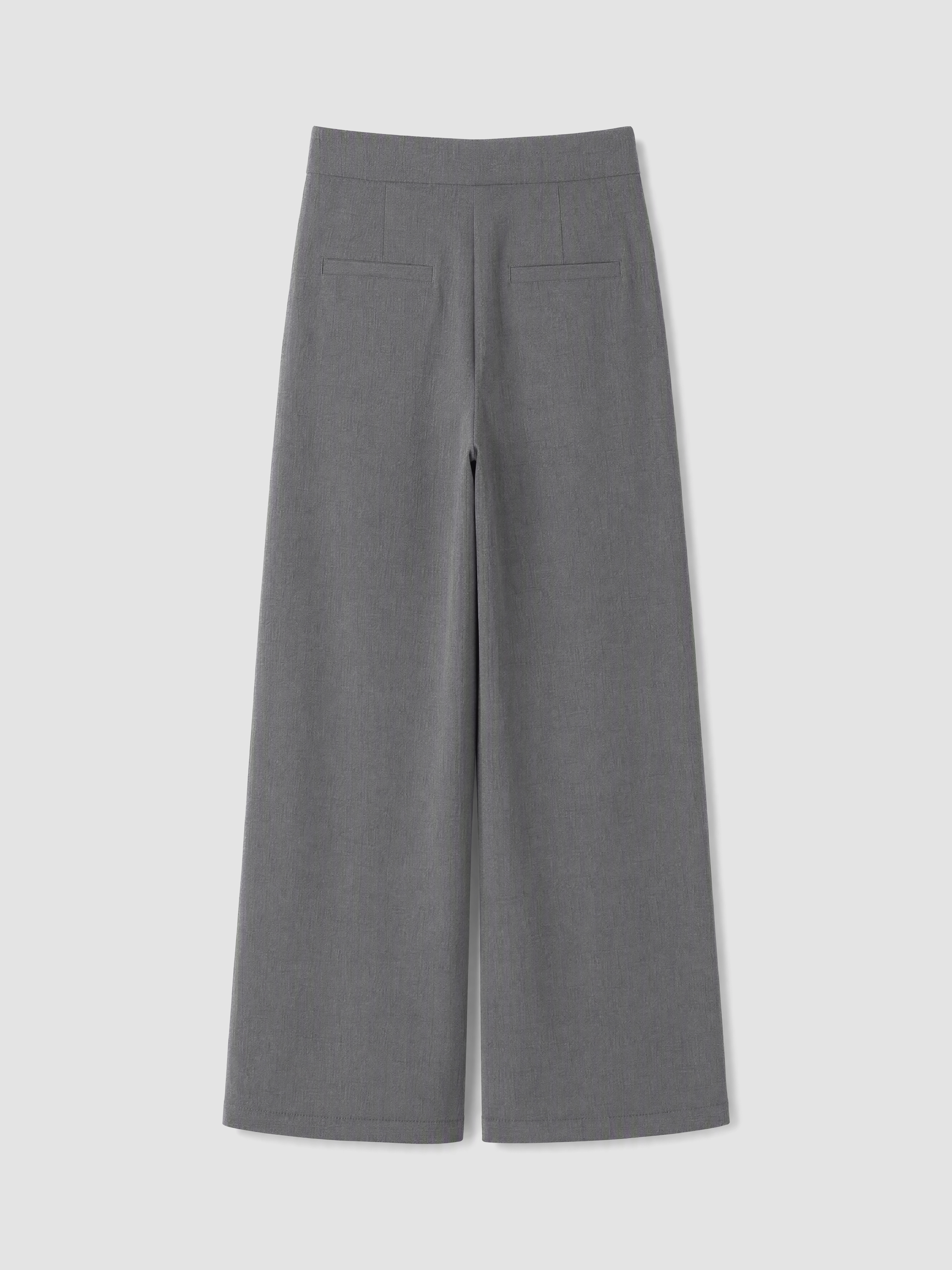 LCW Modest Loose Fit Kadın Pileli Kumaş Pantolon görsel 8