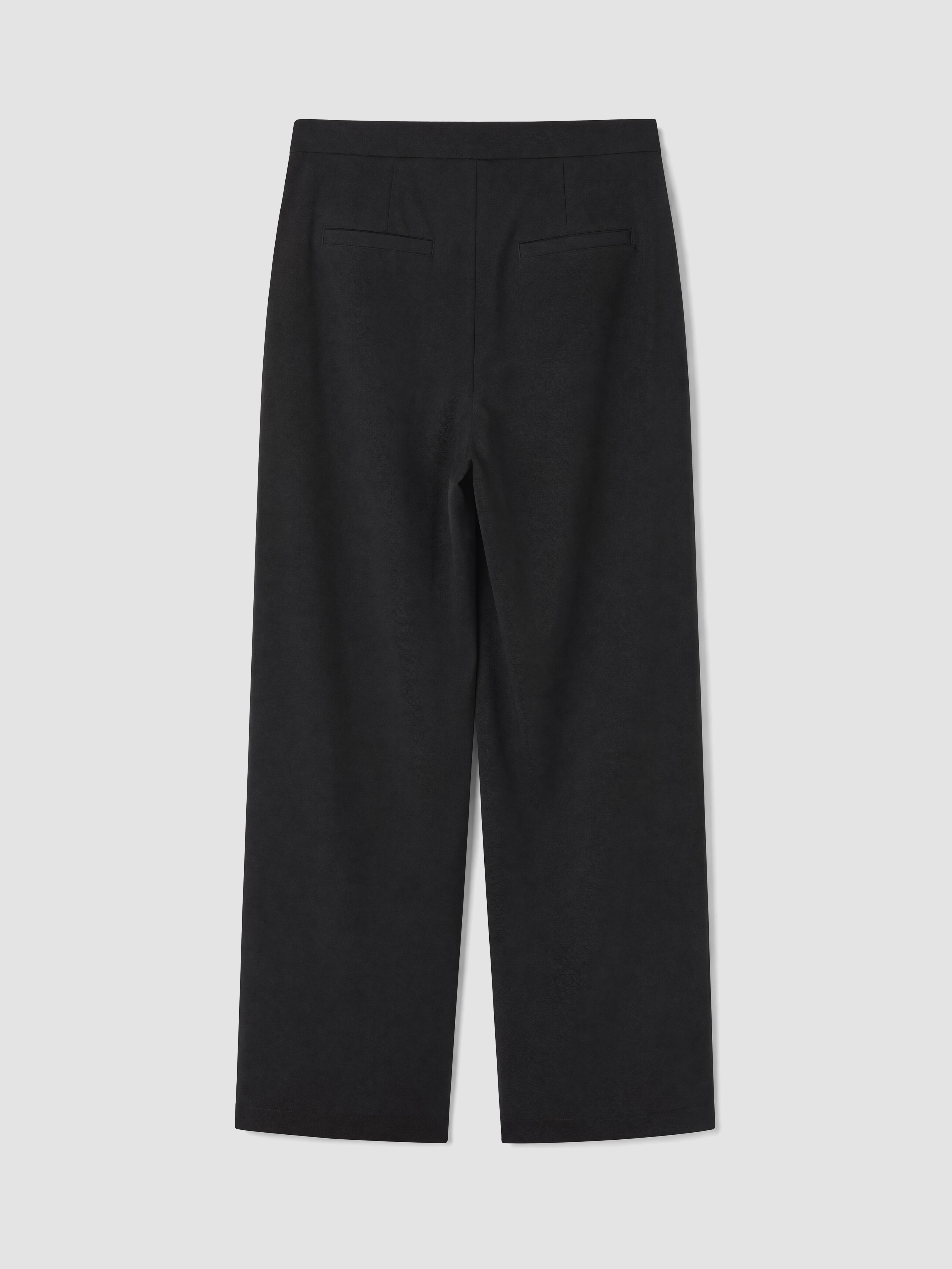 LCW Modest Loose Fit Kadın Pileli Kumaş Pantolon görsel 8