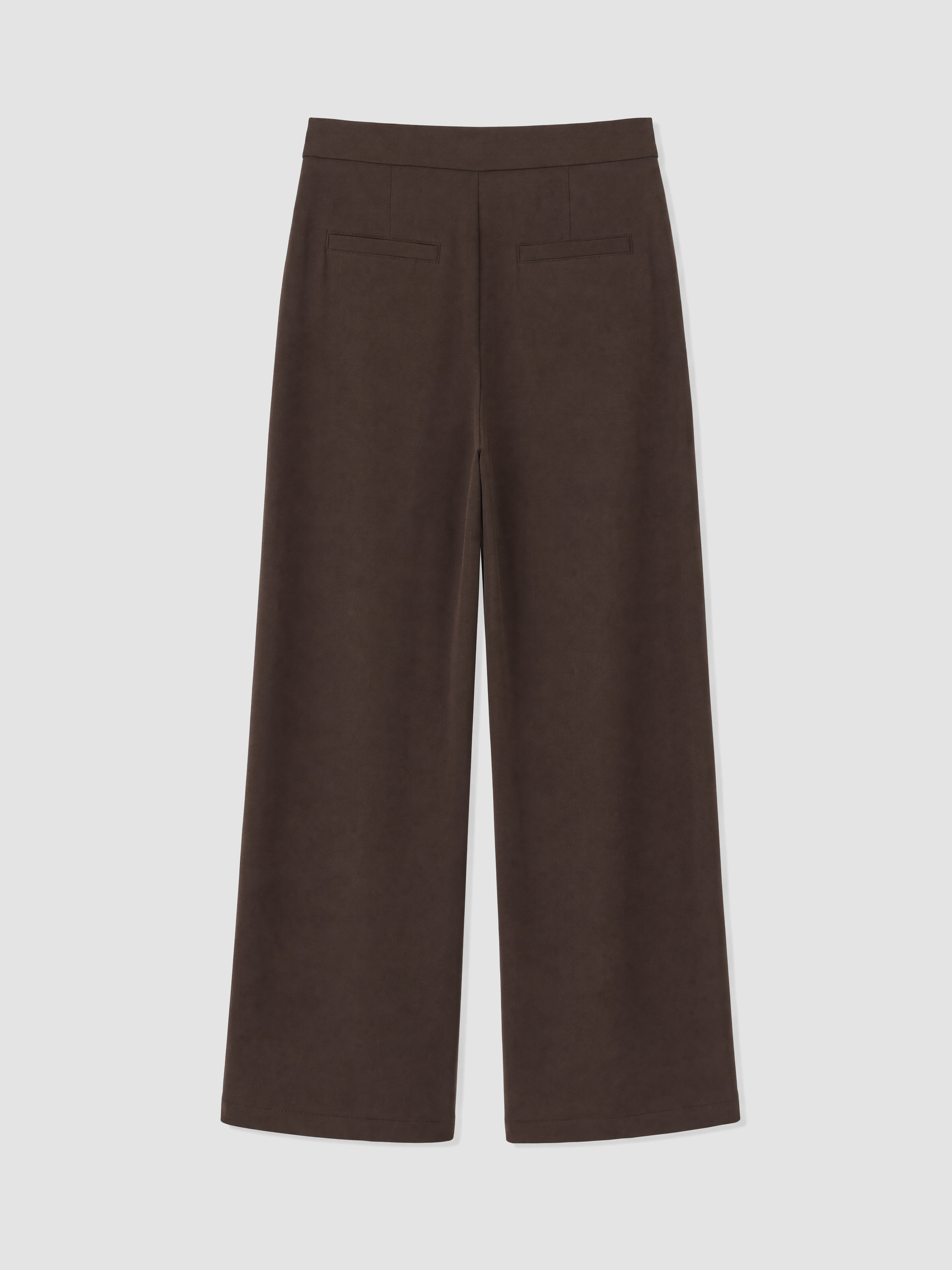 LCW Modest Loose Fit Kadın Pileli Kumaş Pantolon görsel 7