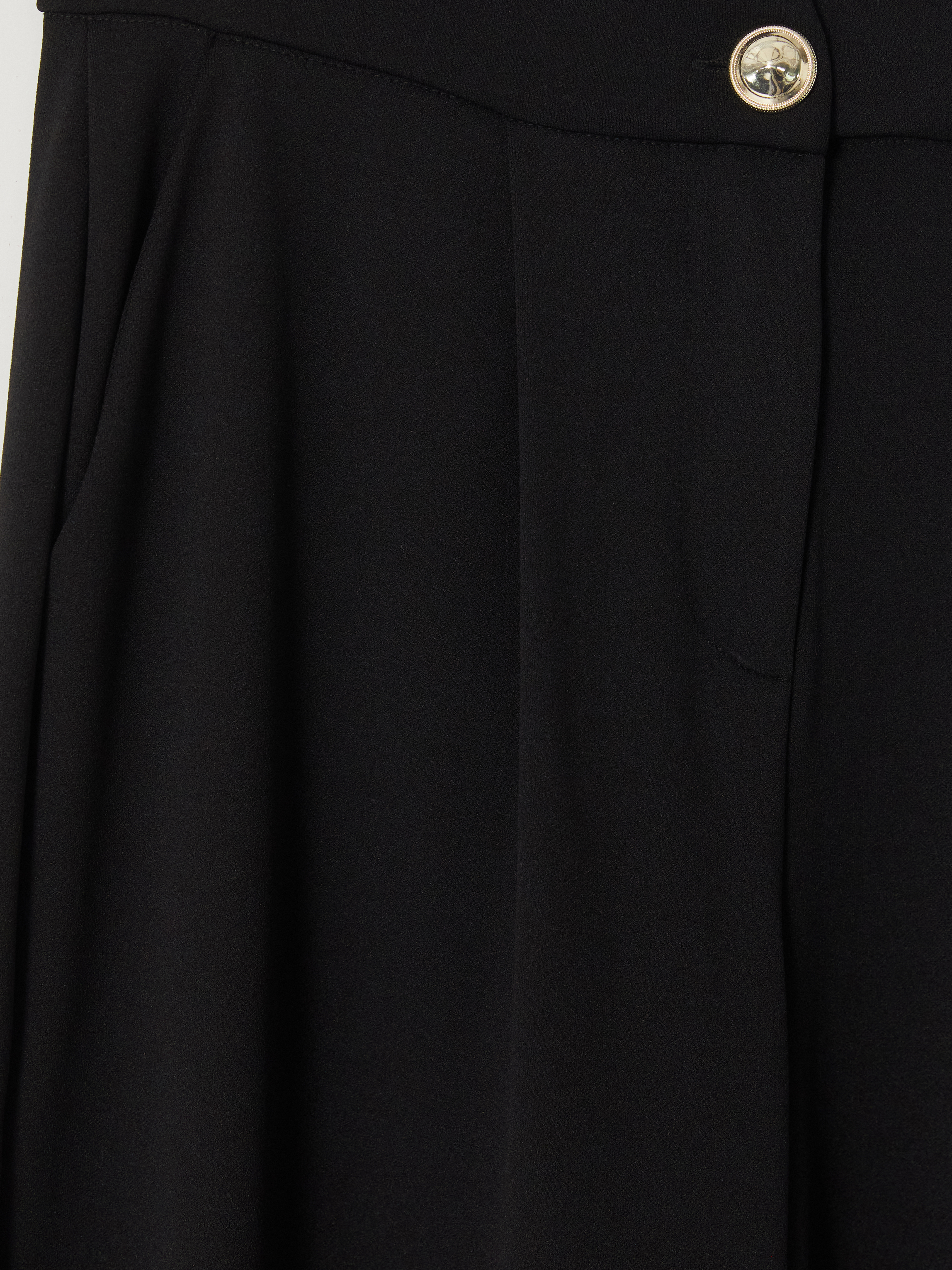 LCWAIKIKI Classic Loose Fit Kadın Pileli Kumaş Pantolon görsel 6