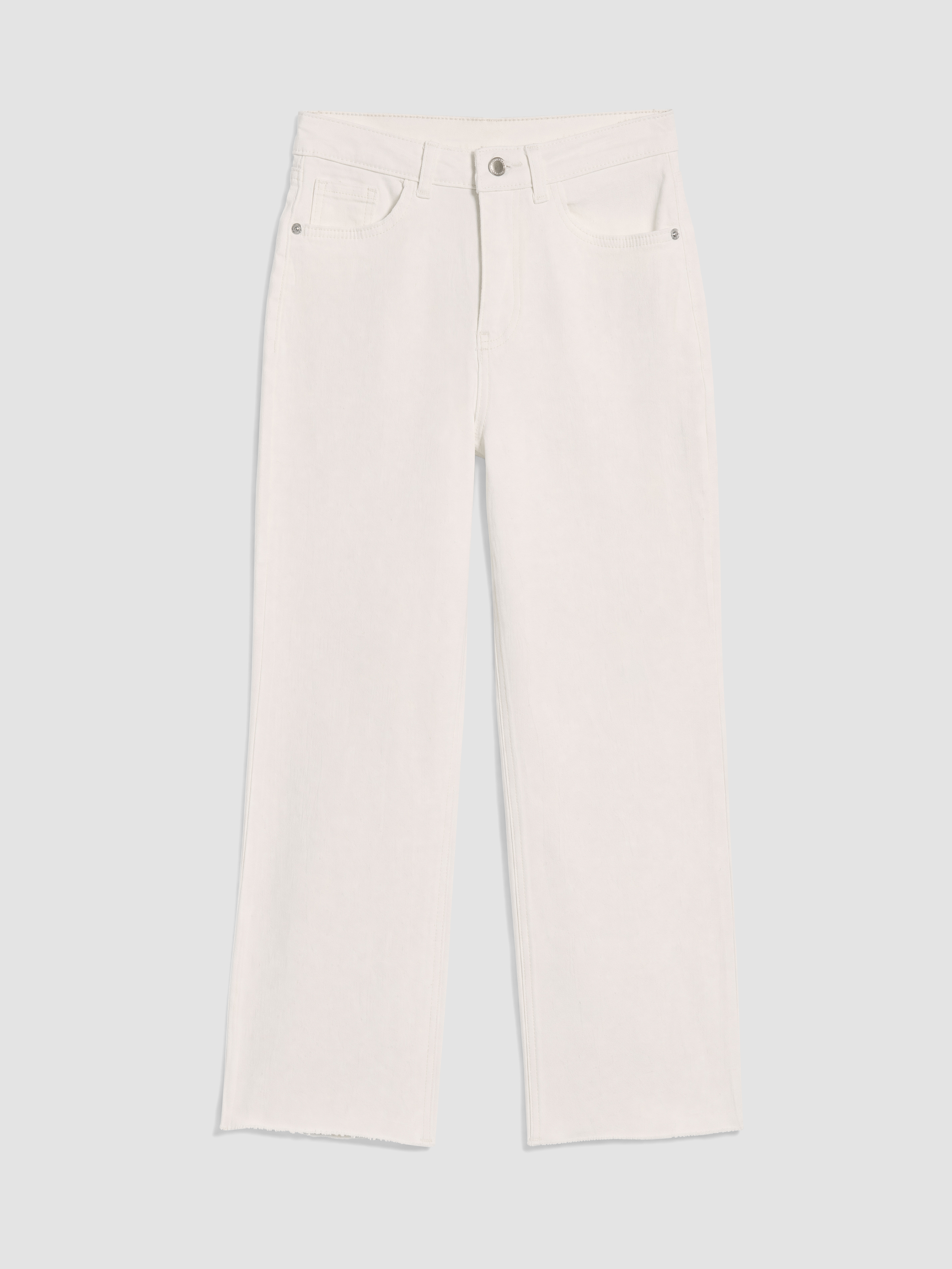 LCW Jeans Yüksek Bel Crop Flare Kadın Jean Pantolon görsel 5