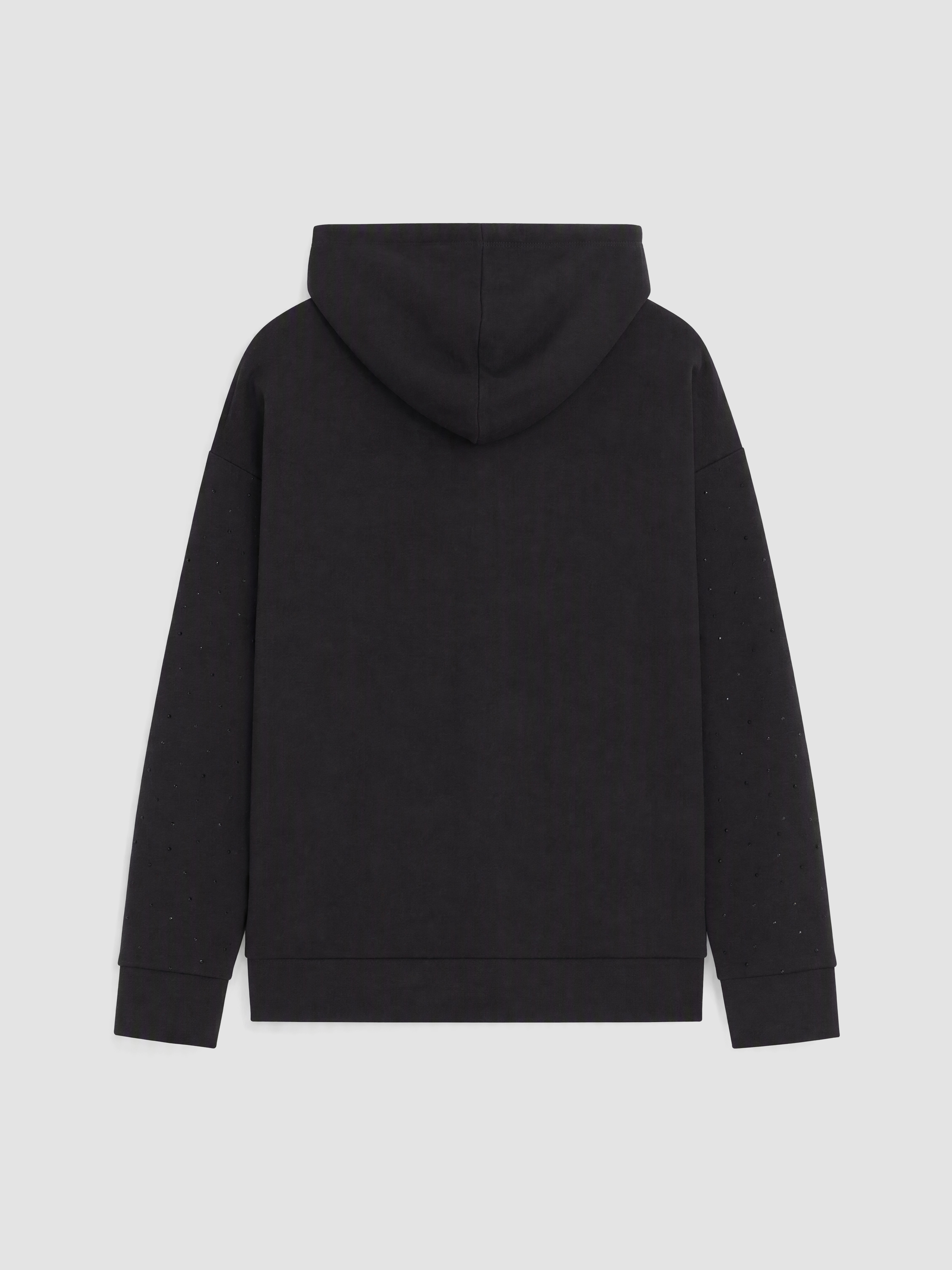 LCW EVERYDAY Soft Touch Taşlı Kadın Fermuarlı Sweatshirt görsel 7