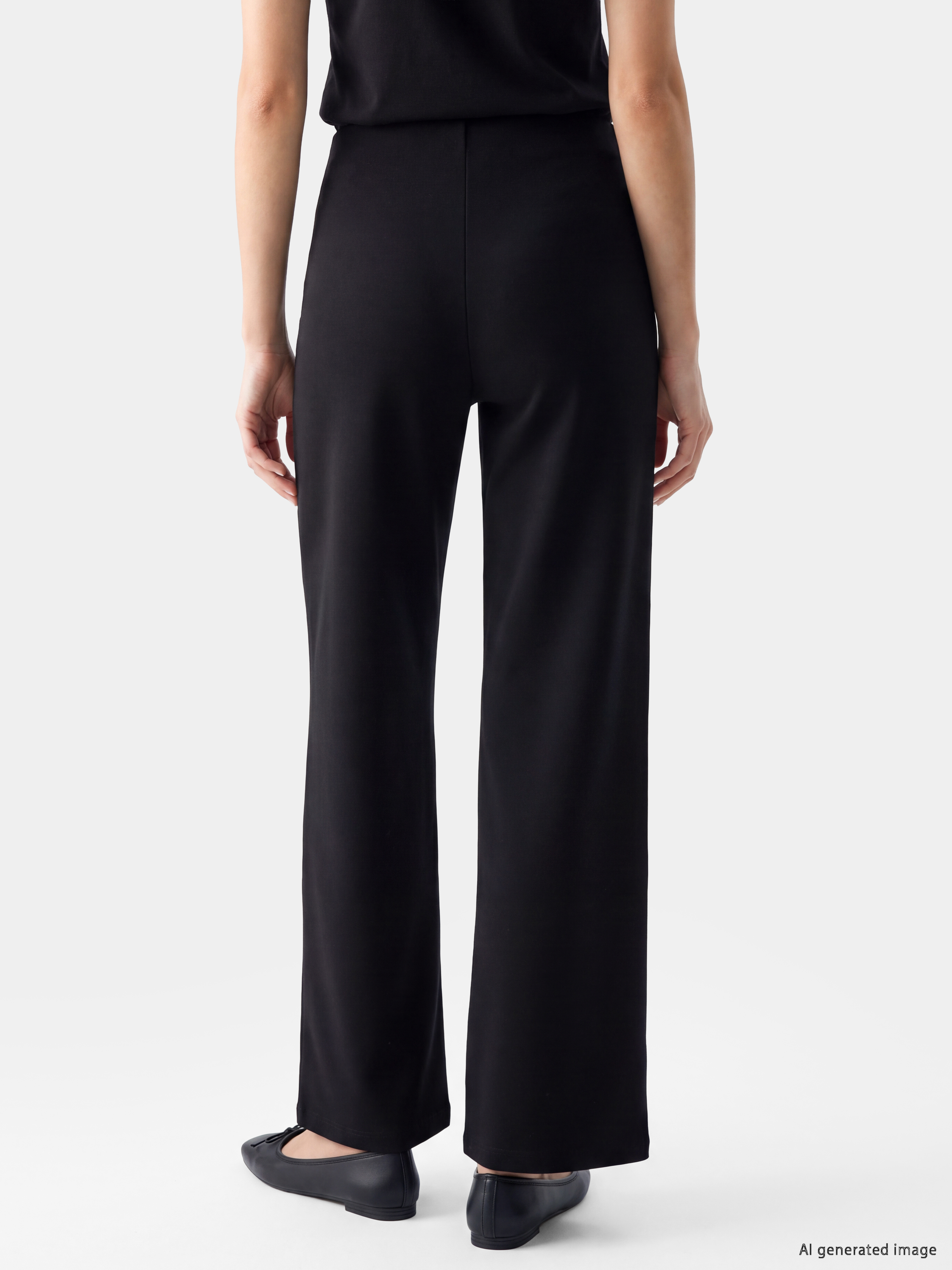 LCW EVERYDAY Soft Touch Taşlı Kadın Pantolon görsel 4