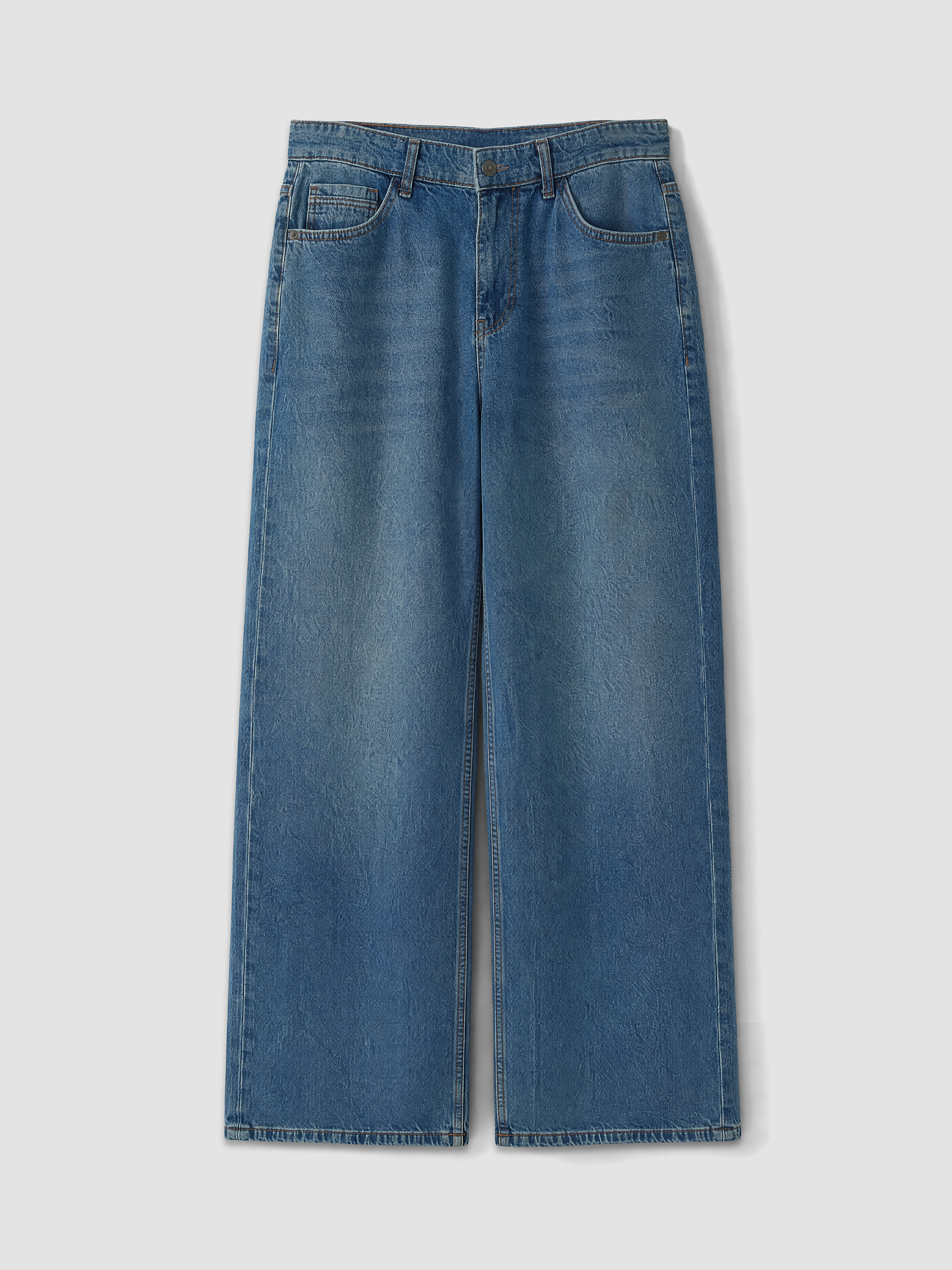 XSIDE Ekstra Loose Fit Erkek Jean Pantolon görsel 5