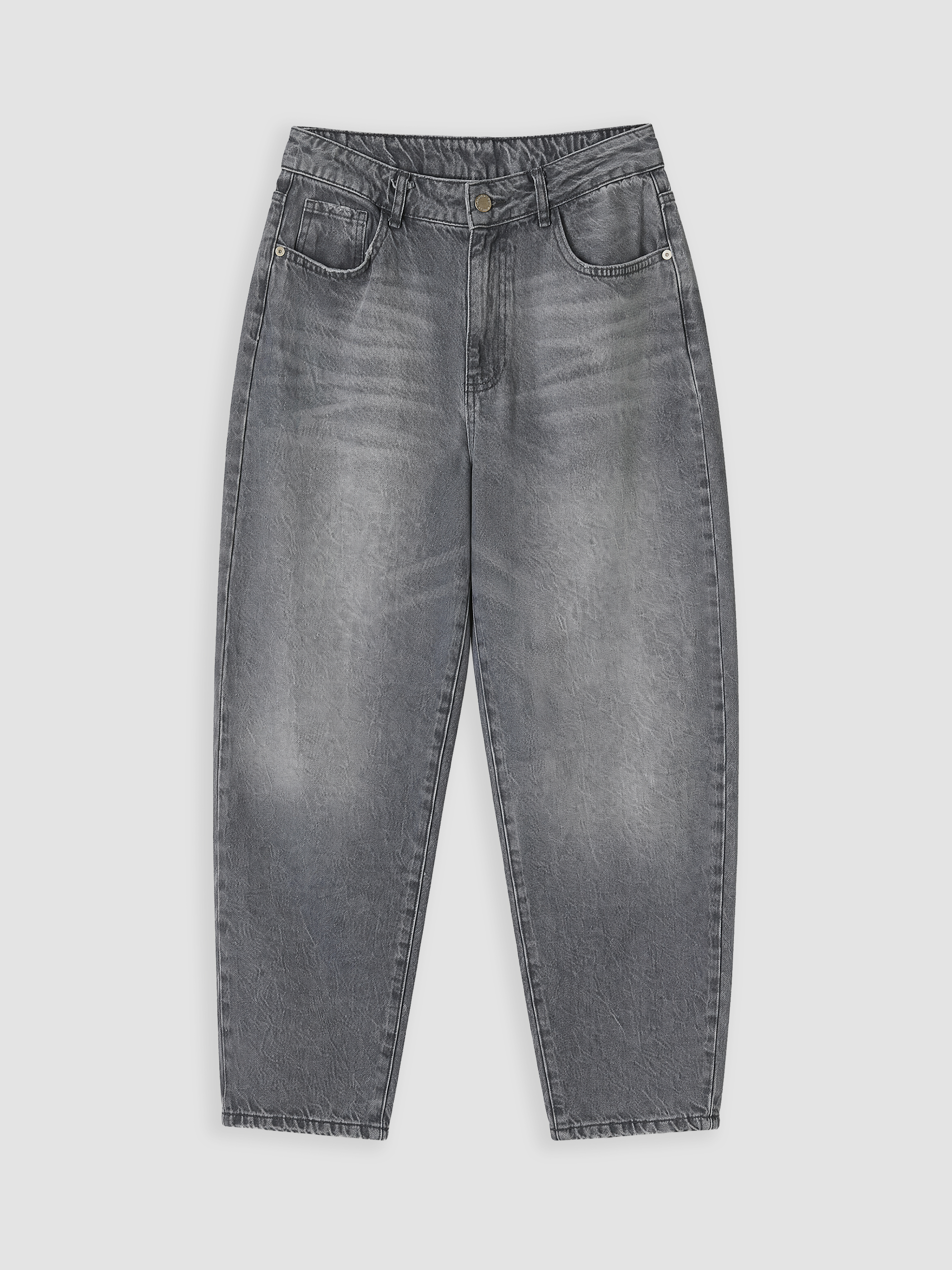 LCW Jeans Barrel Fit Kadın Jean Pantolon görsel 6
