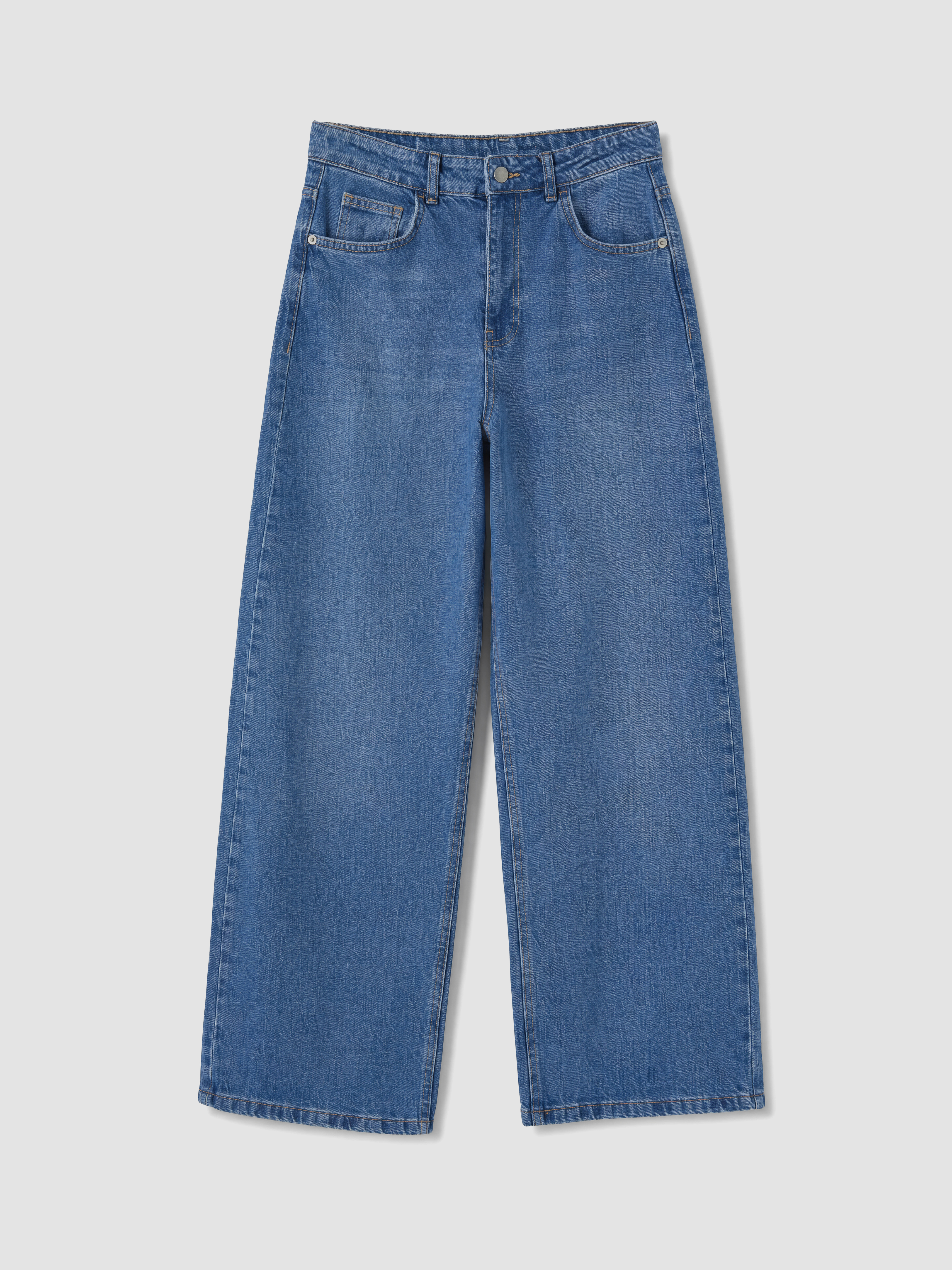 LCW Modest Balloon Fit Kadın Jean Pantolon görsel 5