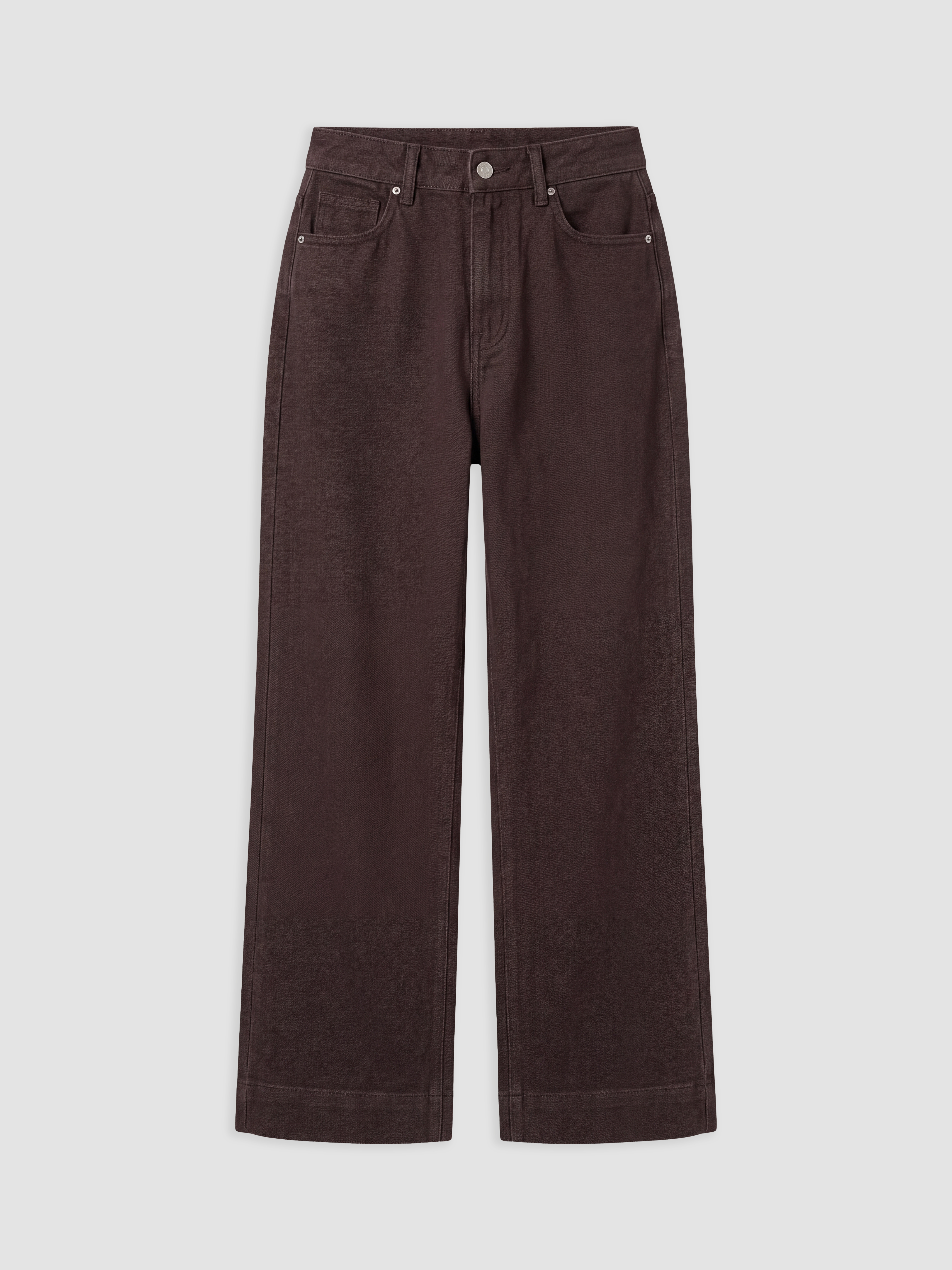 LCW Modest Yüksek Bel Geniş Paça Kadın Pantolon görsel 5