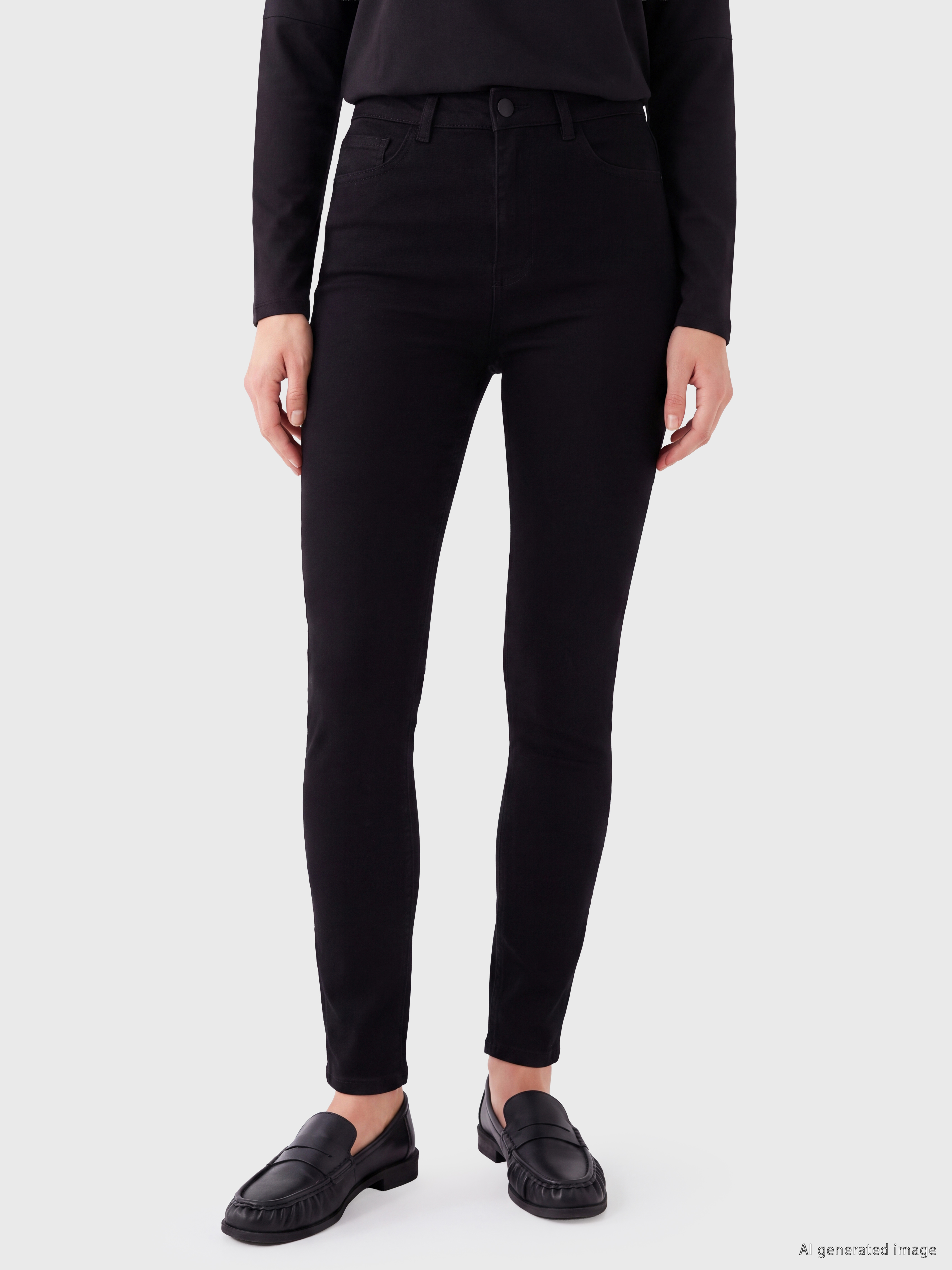 LCW Jeans Jüpiter Süper Skinny Fit Kadın Jean Pantolon görsel 2