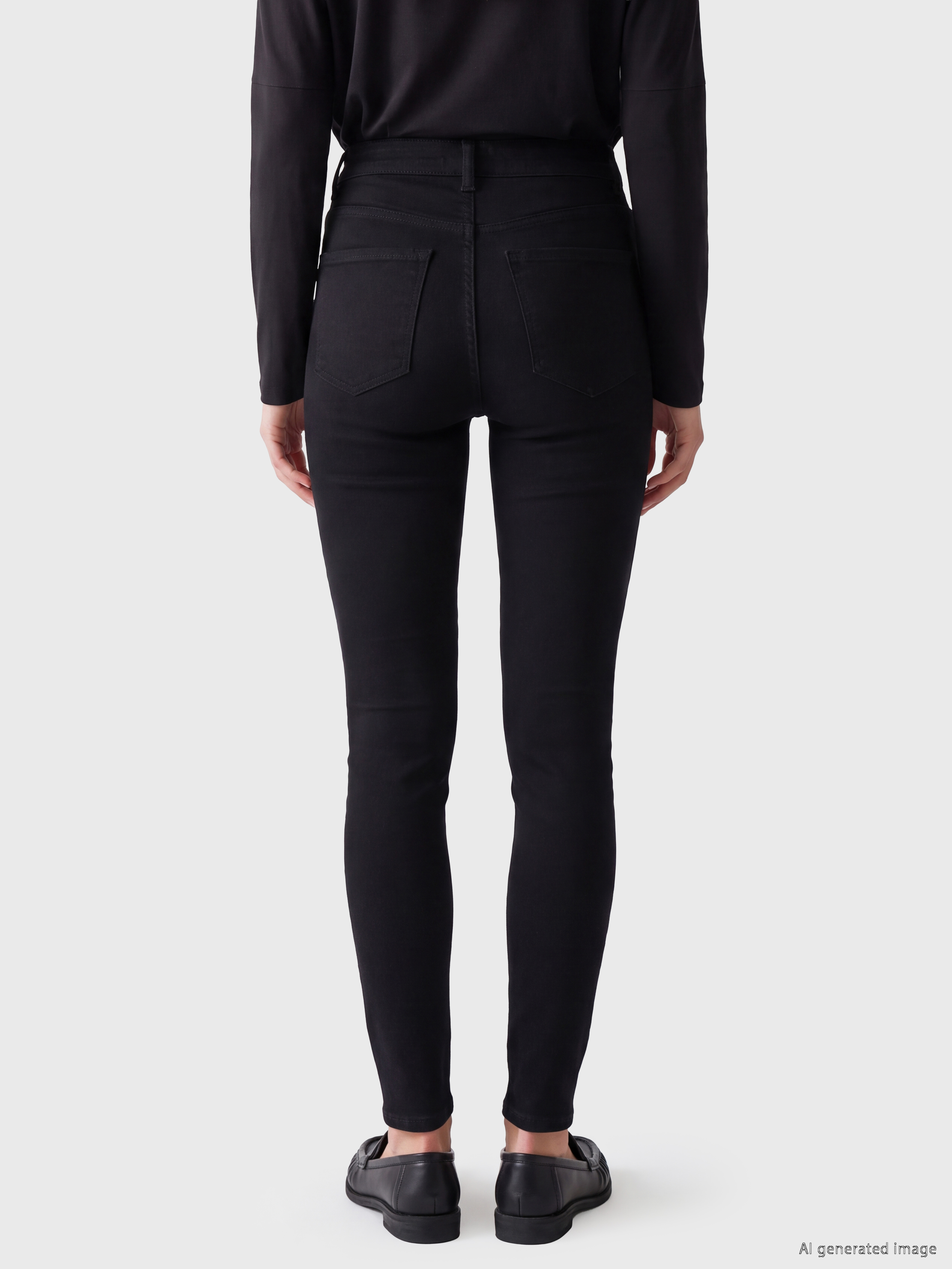 LCW Jeans Jüpiter Süper Skinny Fit Kadın Jean Pantolon görsel 4
