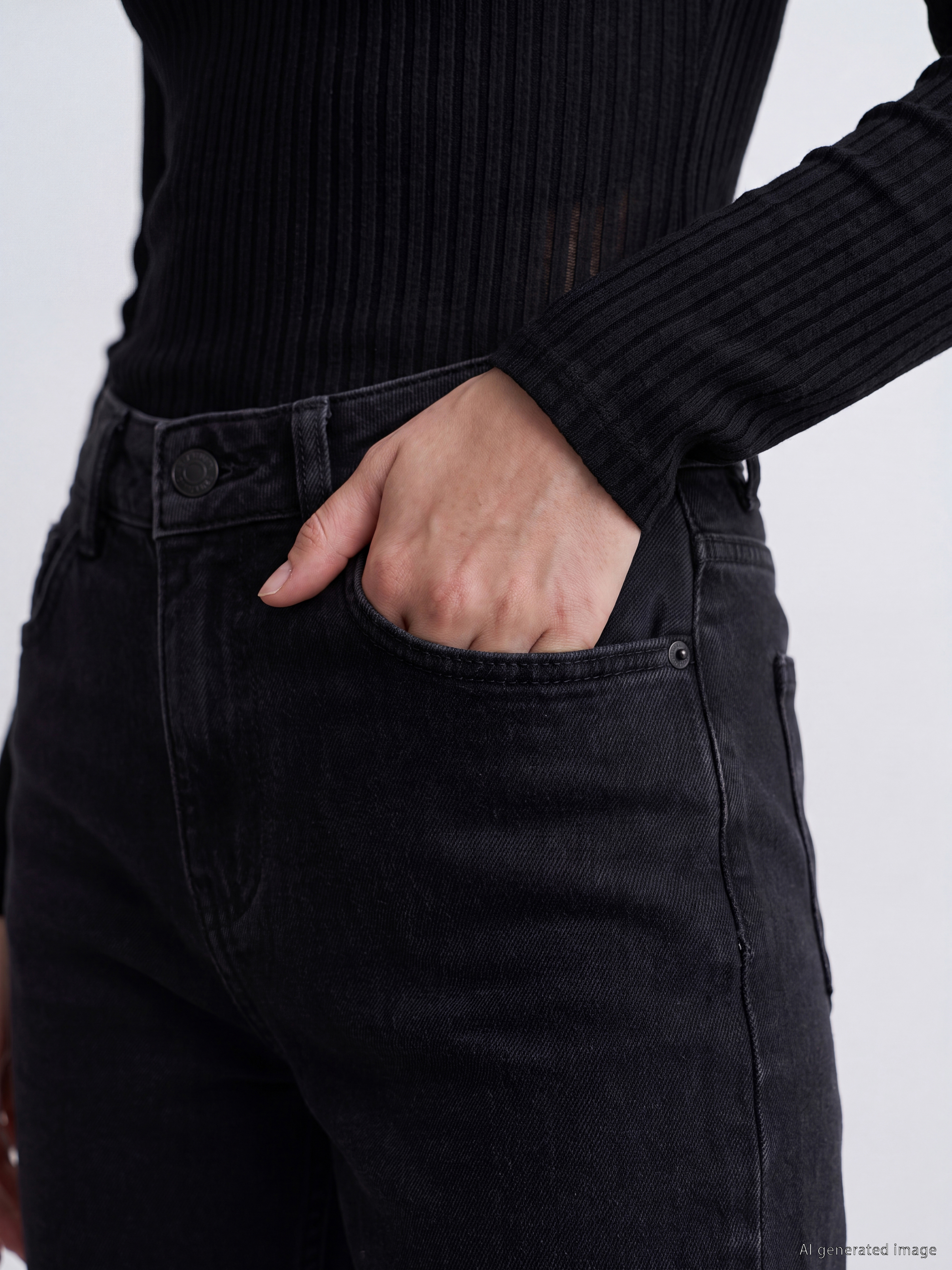 LCW Jeans Mom Fit Kadın Jean Pantolon görsel 3