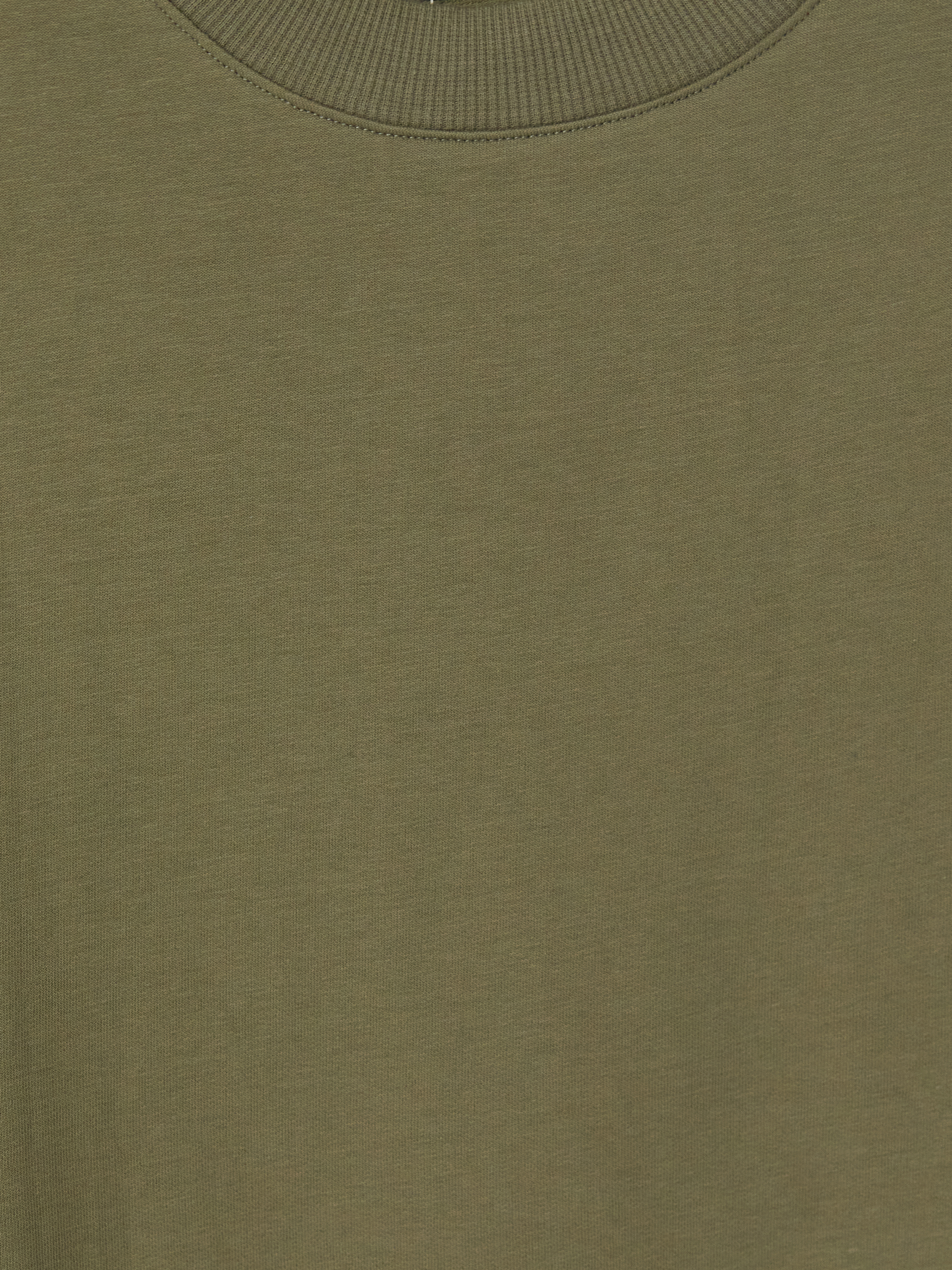 LCW Comfort Bisiklet Yaka Oversize Kadın Sweatshirt görsel 6
