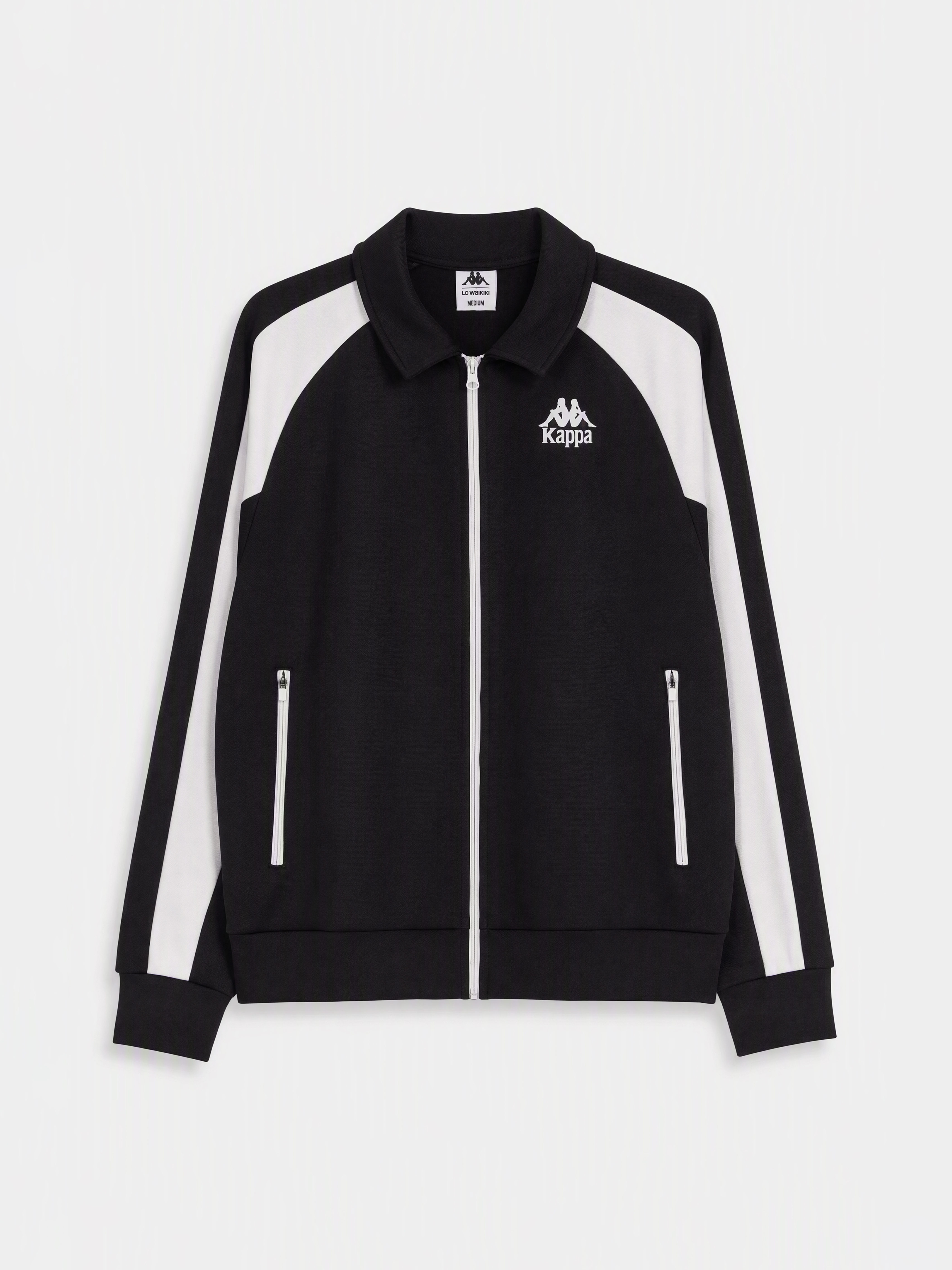 Kappa LC WAIKIKI Loose Fit Erkek Fermuarlı Sweatshirt görsel 6