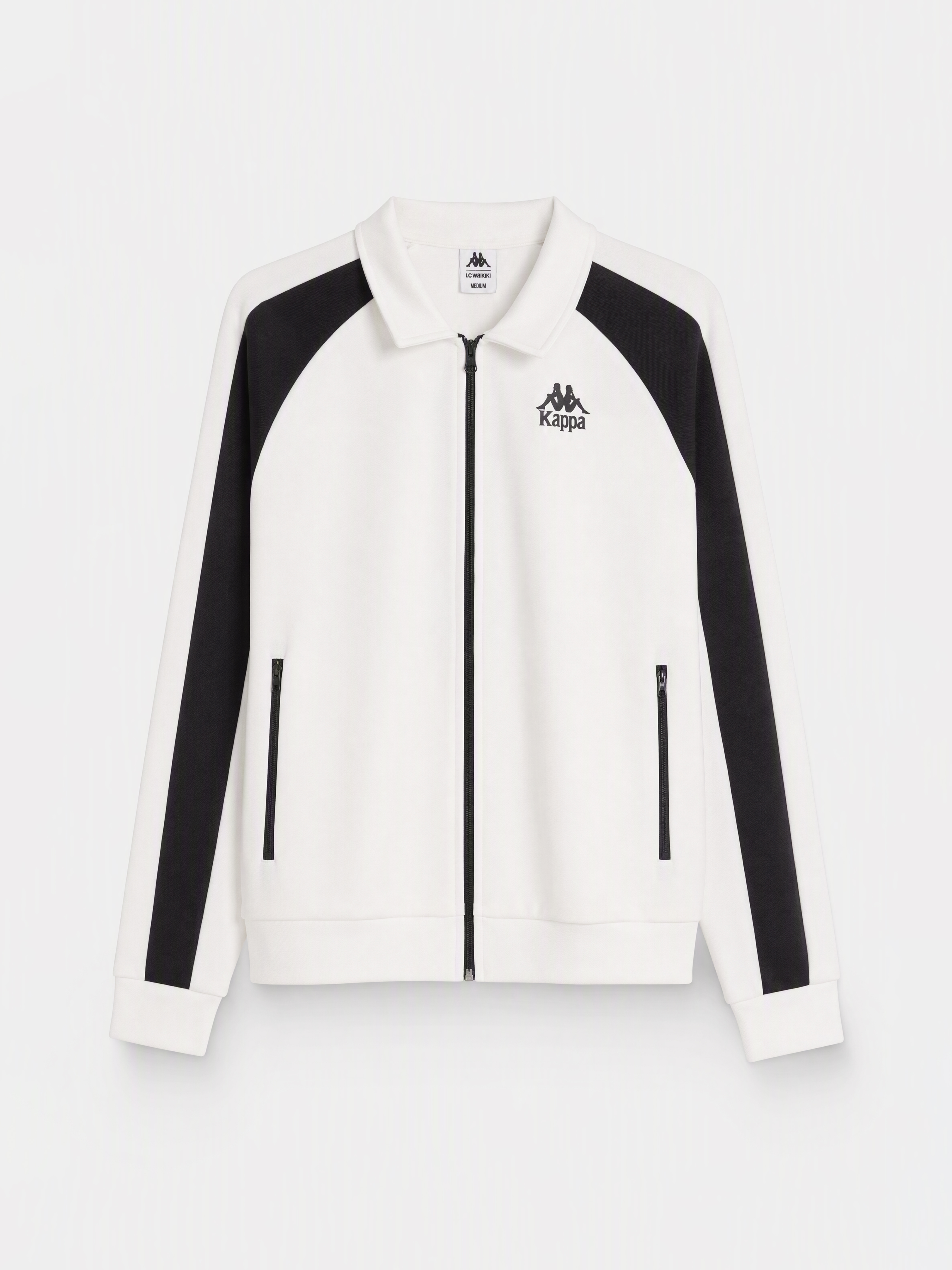 Kappa LC WAIKIKI Loose Fit Erkek Fermuarlı Sweatshirt görsel 7