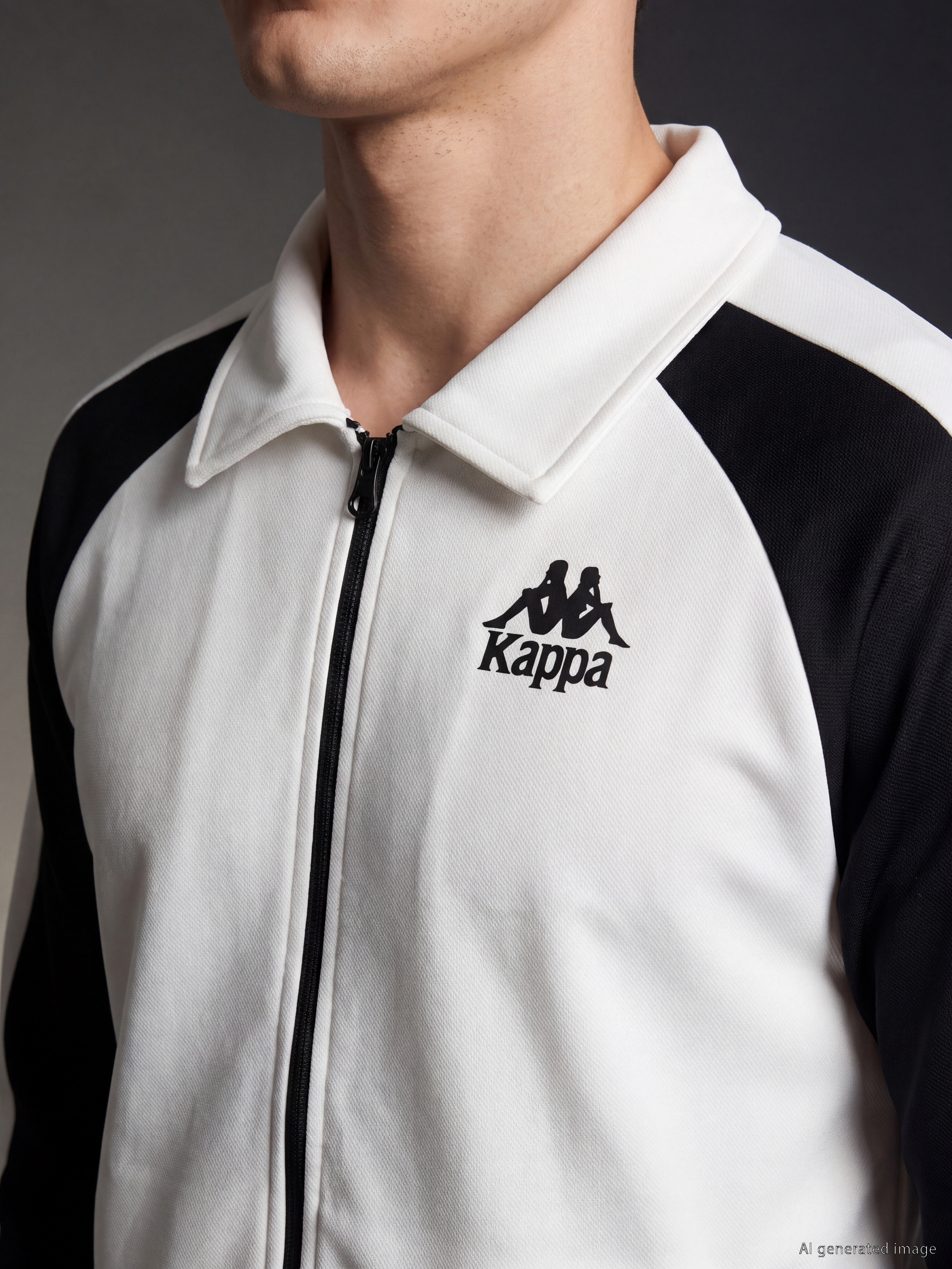 Kappa LC WAIKIKI Loose Fit Erkek Fermuarlı Sweatshirt görsel 5