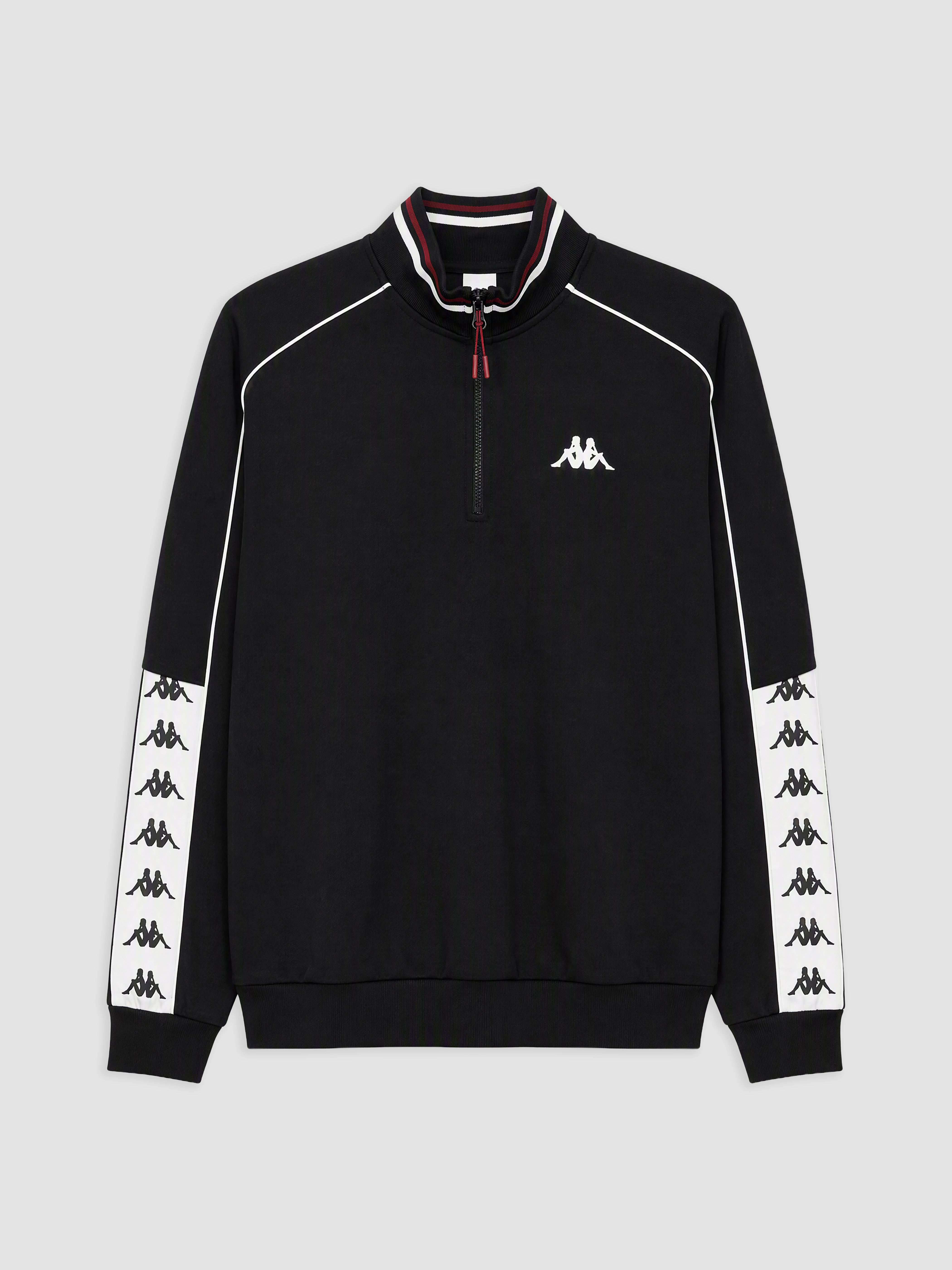 Kappa LC WAIKIKI Dik Yaka Şeritli Erkek Sweatshirt görsel 6