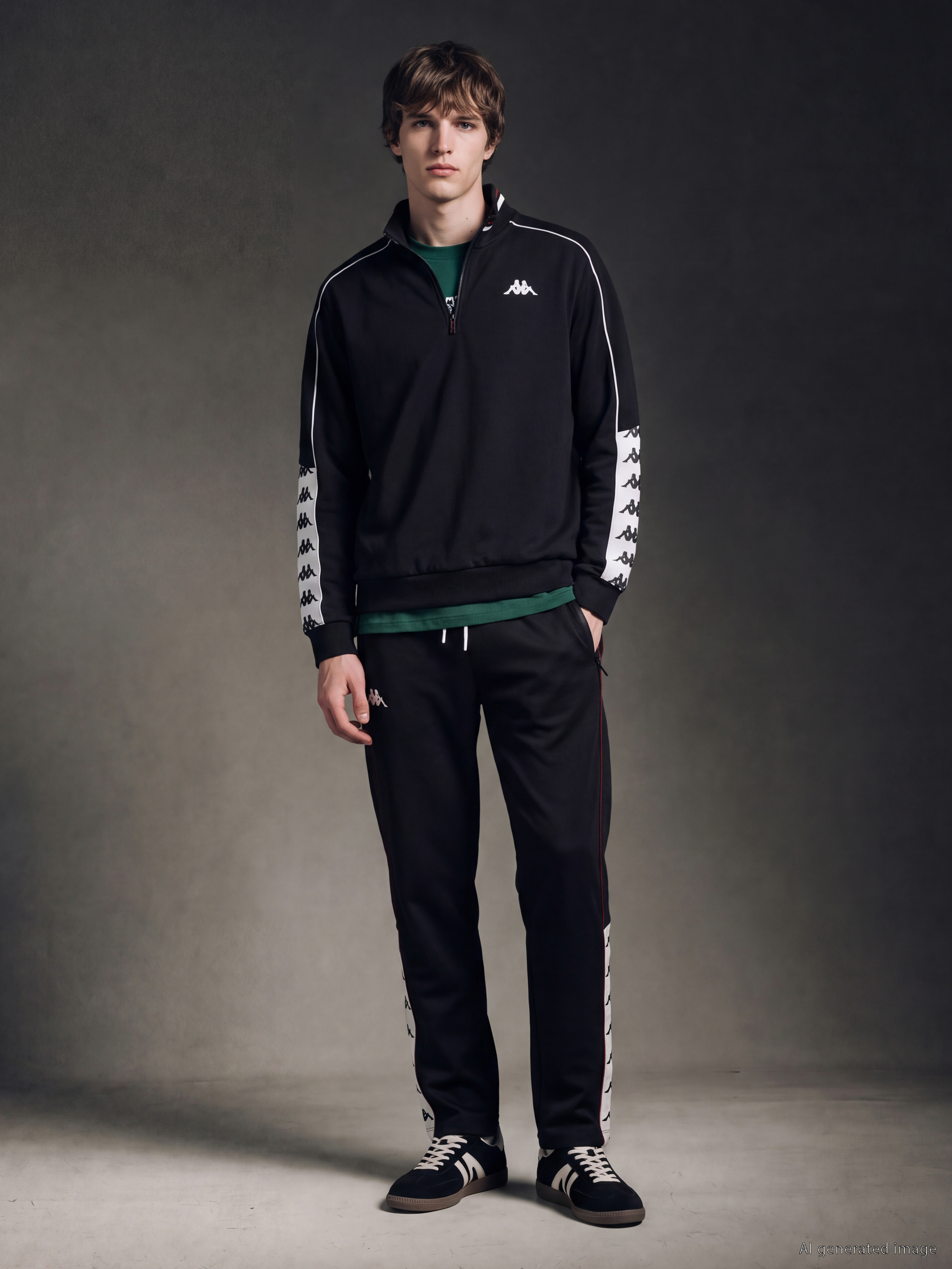 Kappa LC WAIKIKI Loose Fit Baskılı Erkek Eşofman Altı görsel 4