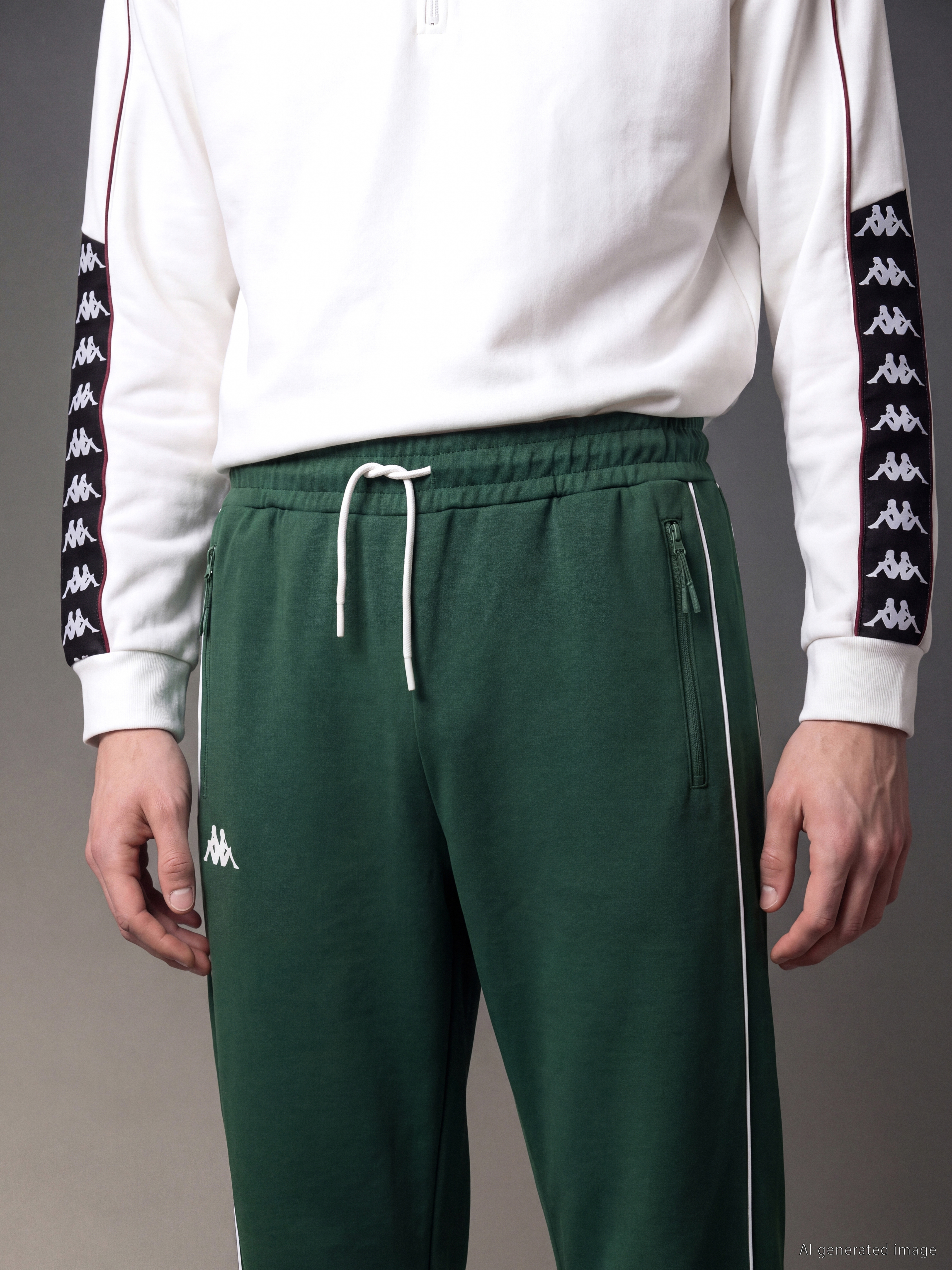Kappa LC WAIKIKI Loose Fit Baskılı Erkek Eşofman Altı görsel 4
