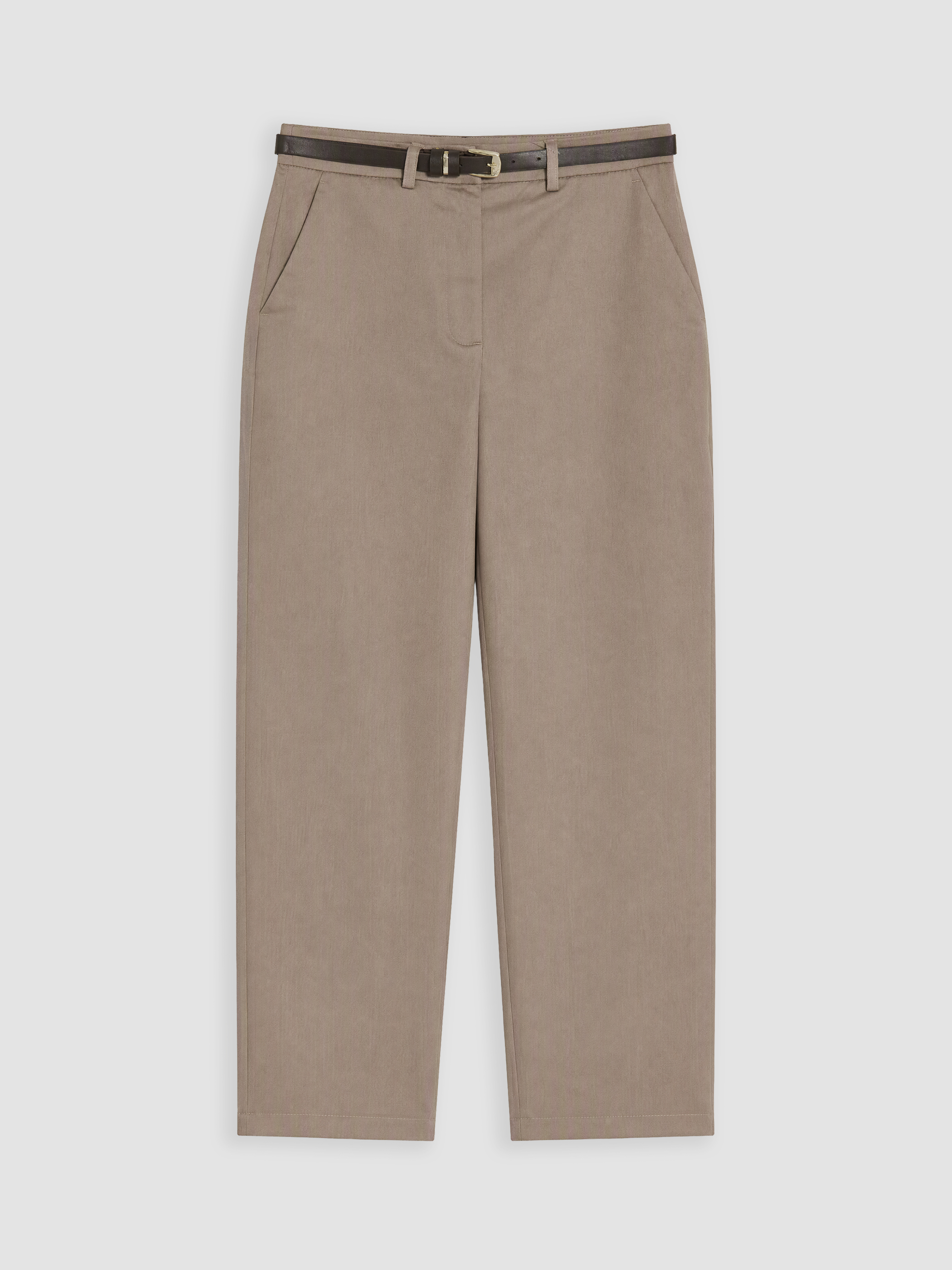 LCWAIKIKI Classic Beli Kemerli Kadın Cigarette Pantolon görsel 5